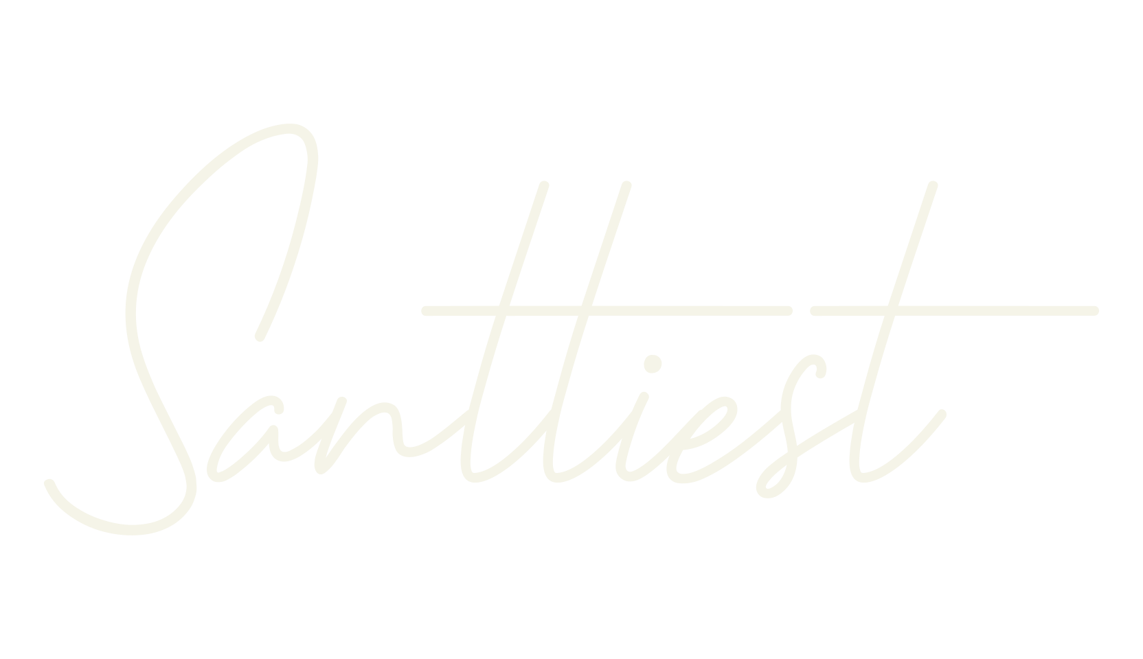 Santtiest, professional font preview