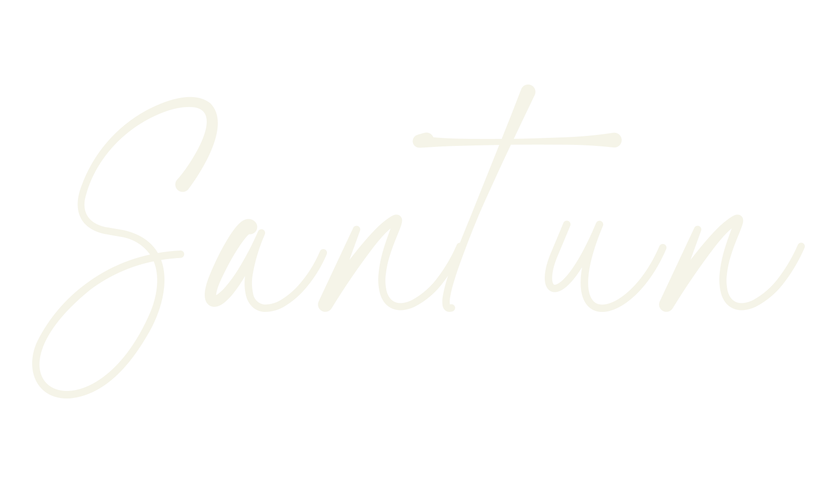 Santun, calligraphy font preview