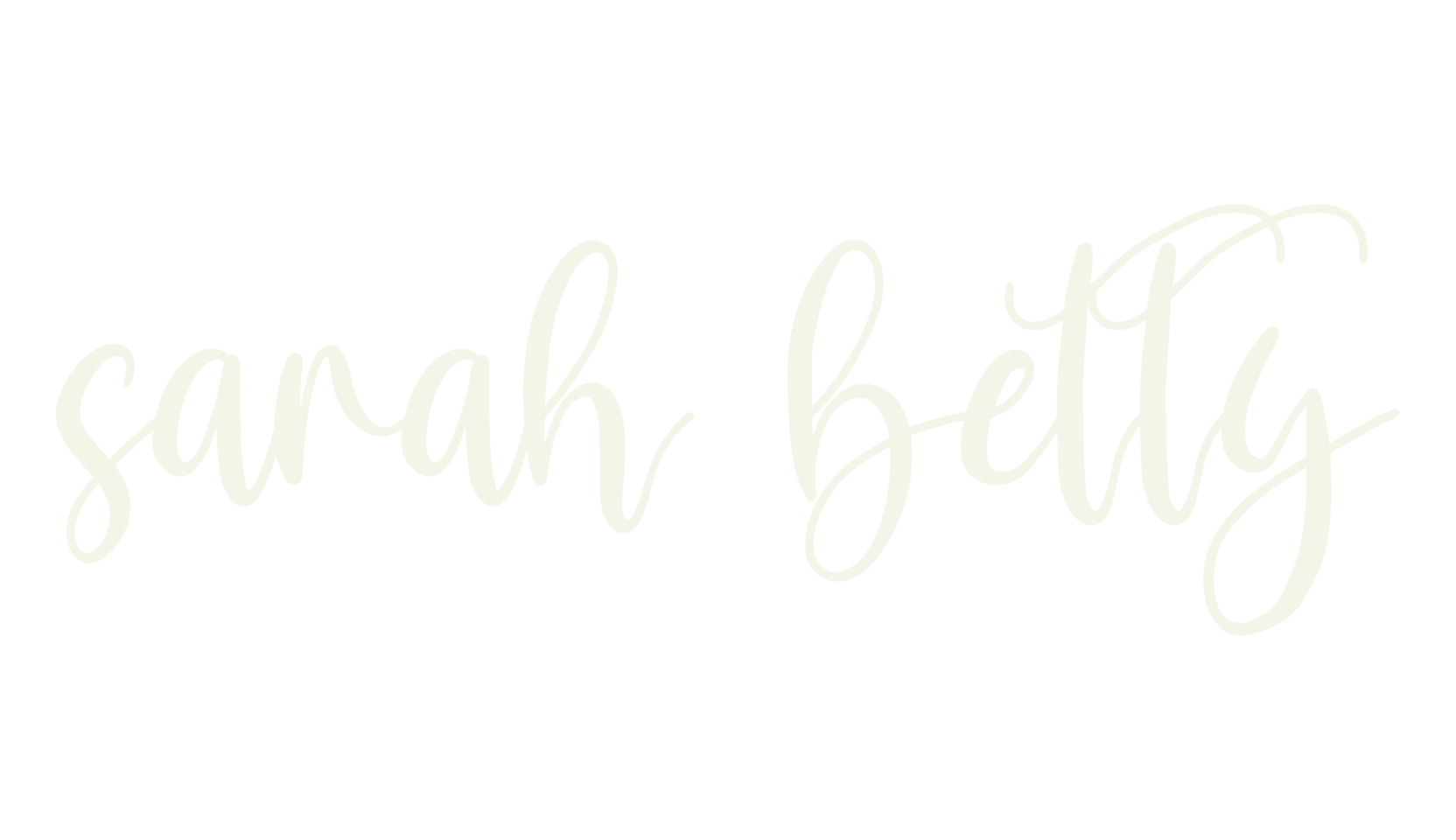 sarah betty, script font preview