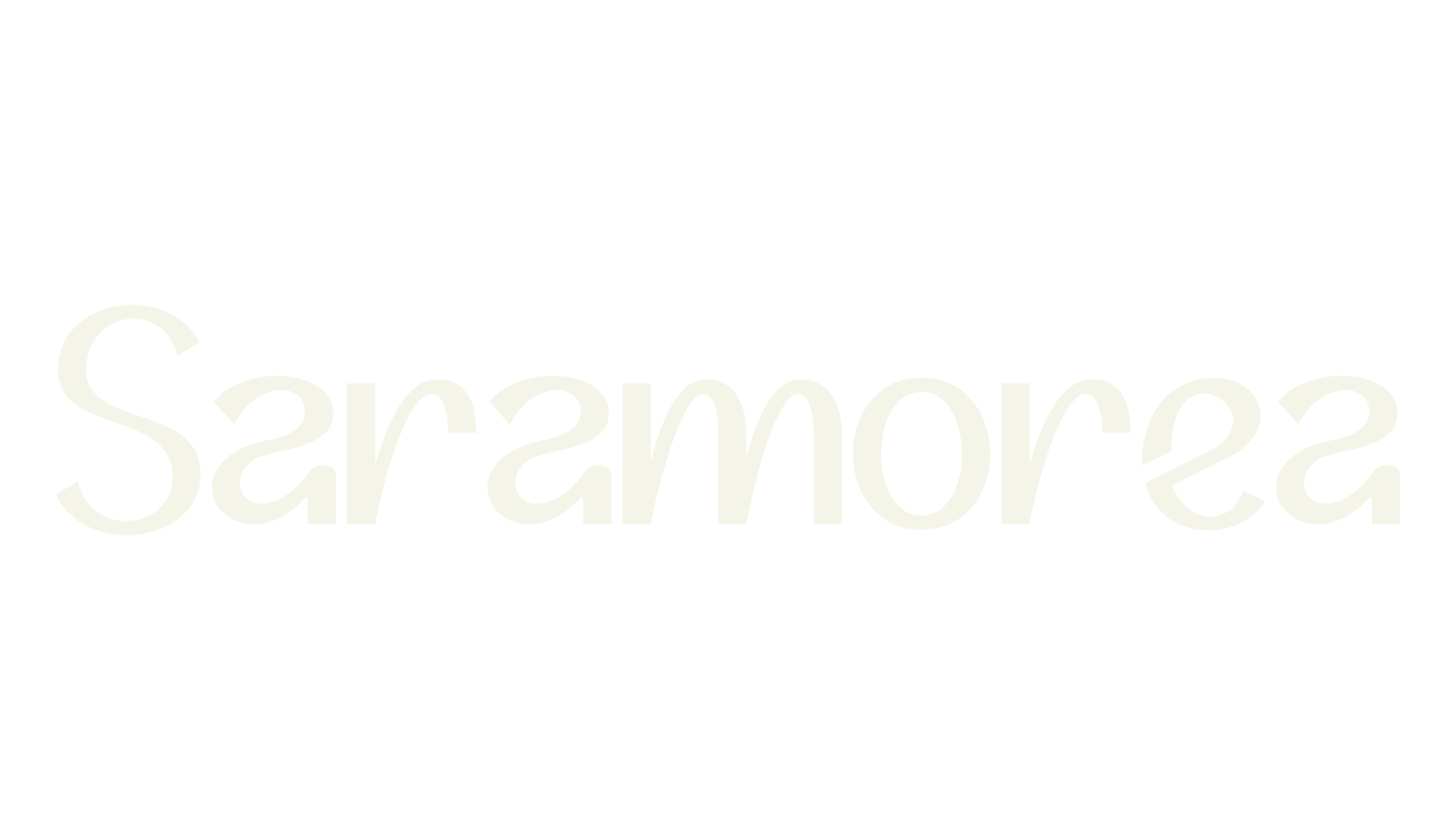 Saramorea, sans serif font preview