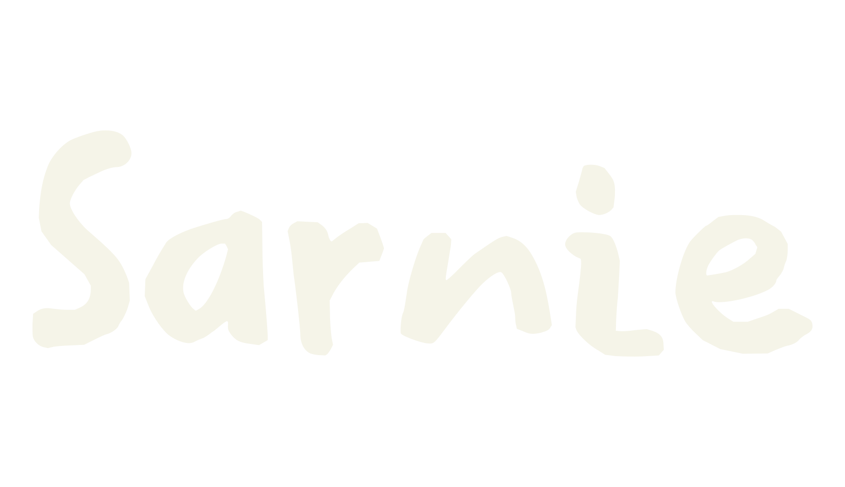 Sarnie, cartoon font preview