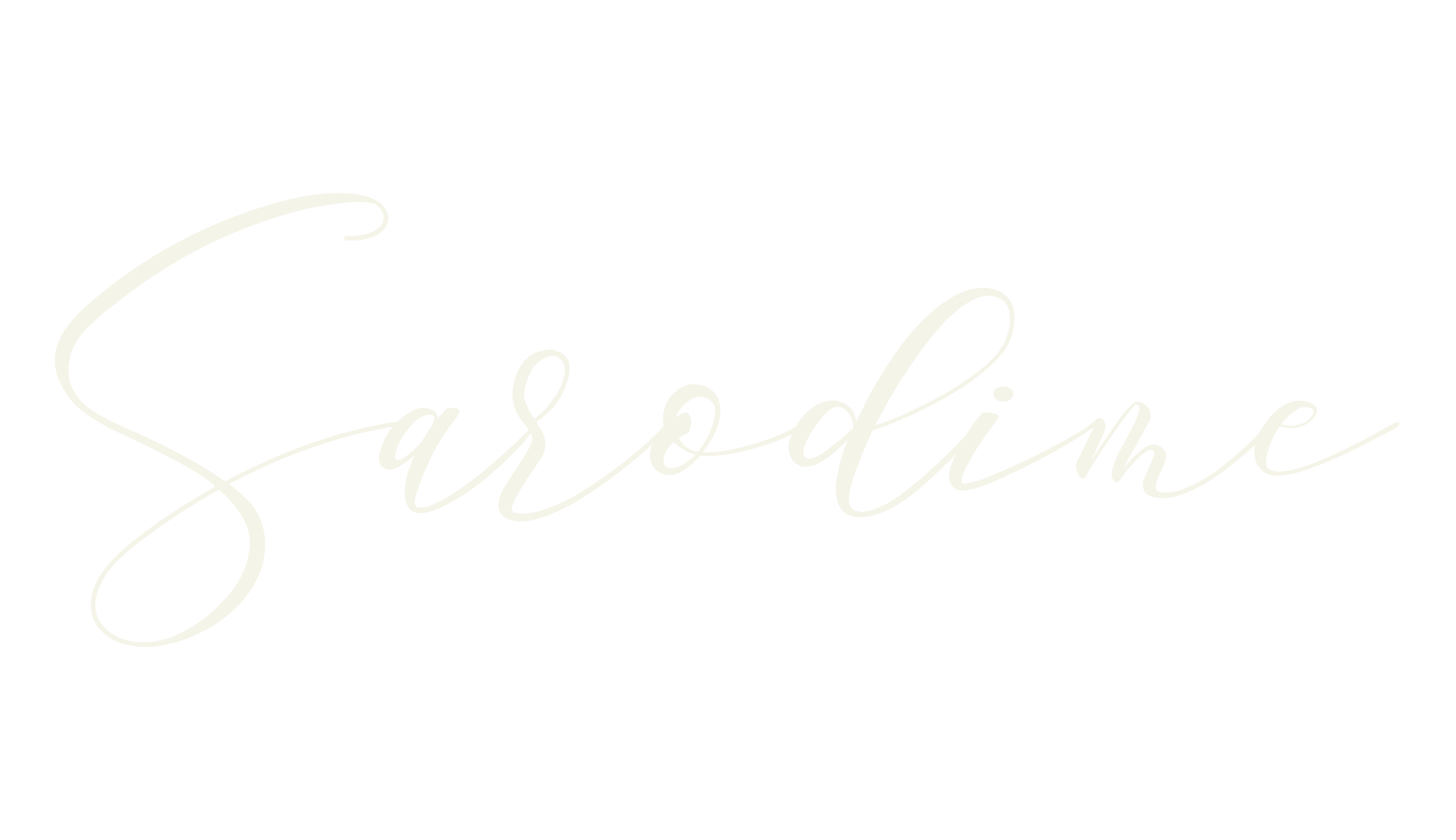 Sarodime, cursive font preview