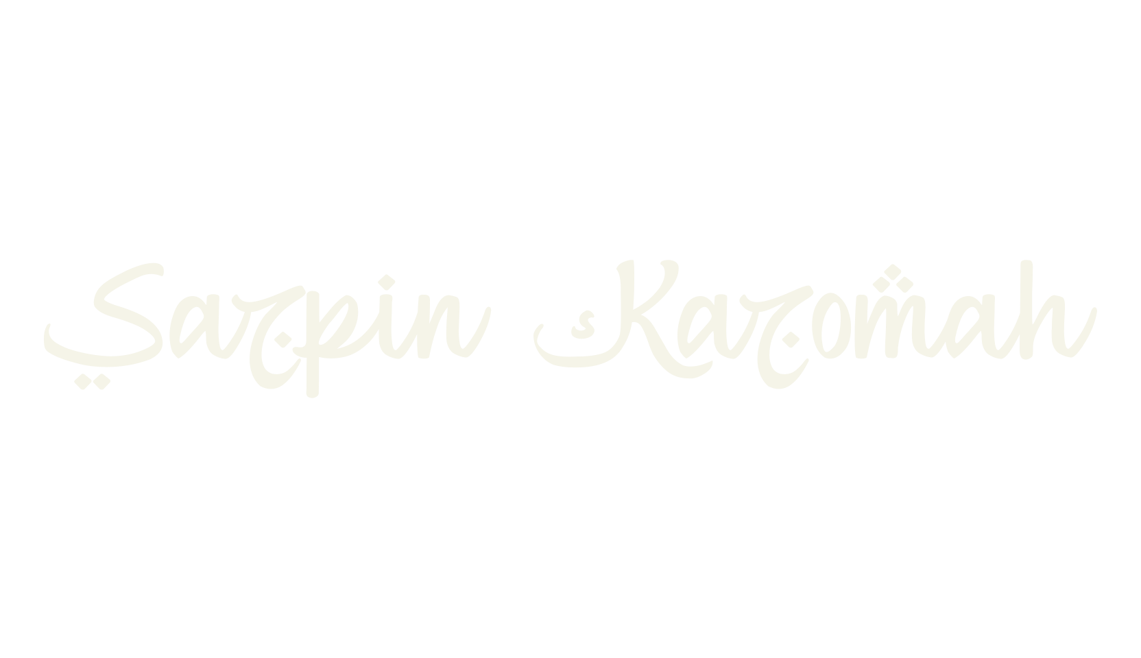 Sarpin Karomah, arabic font preview