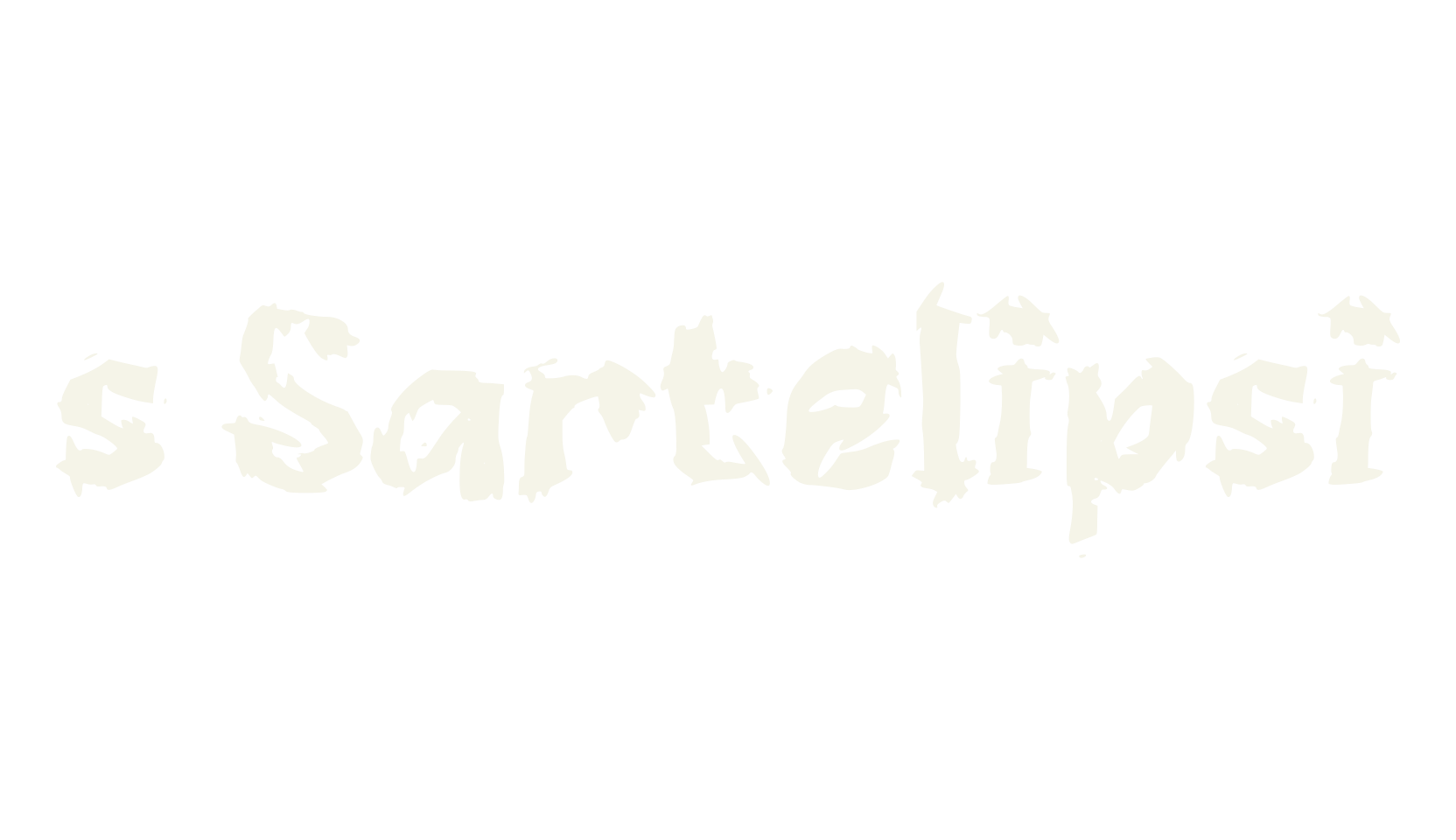 s Sartelipsi, display market font preview