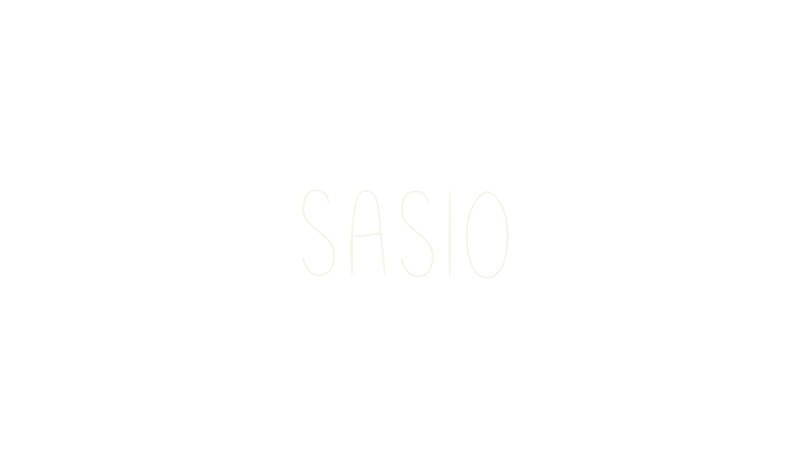 Sasio, fancy font preview