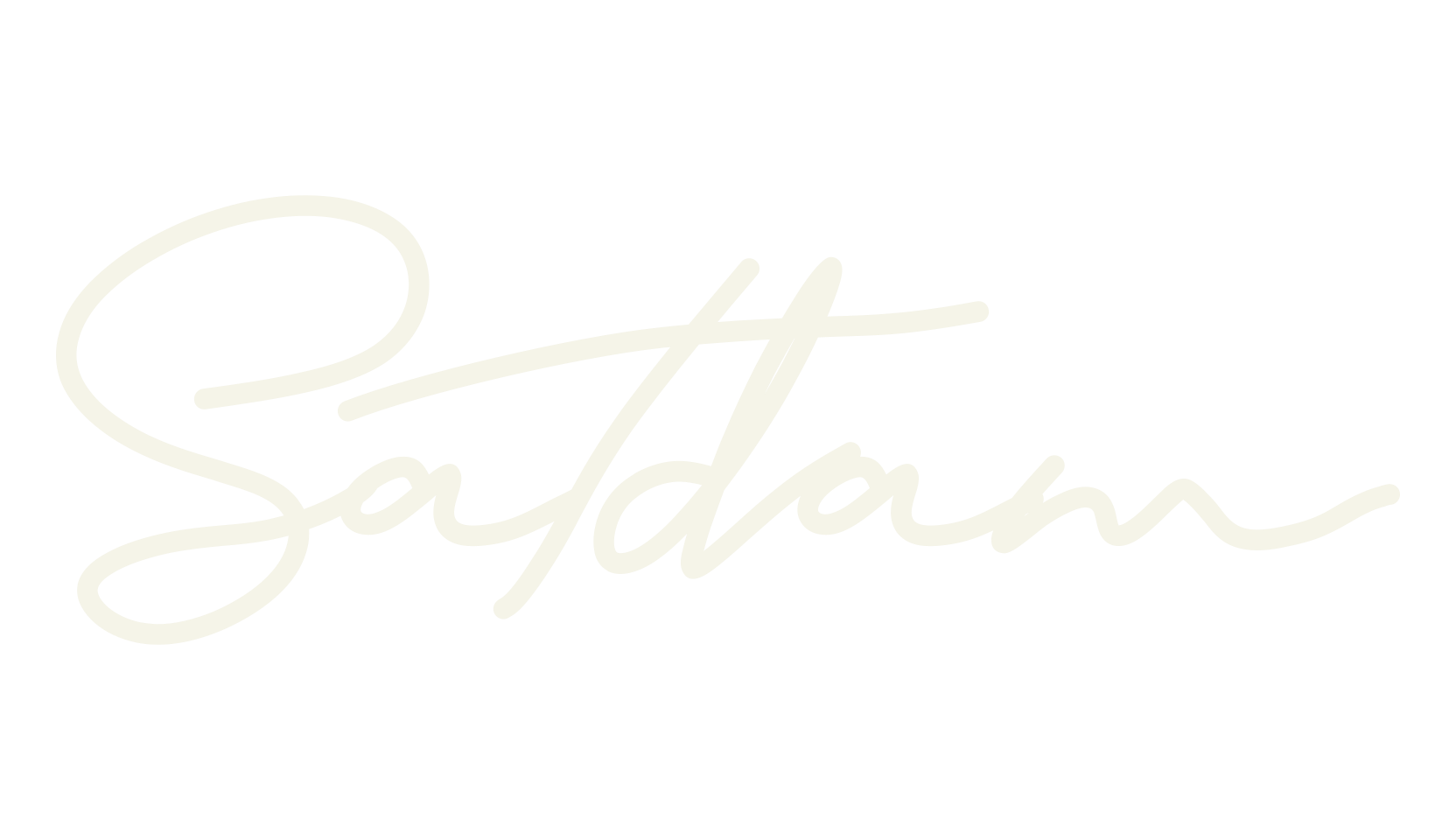 Satdam, cursive font preview