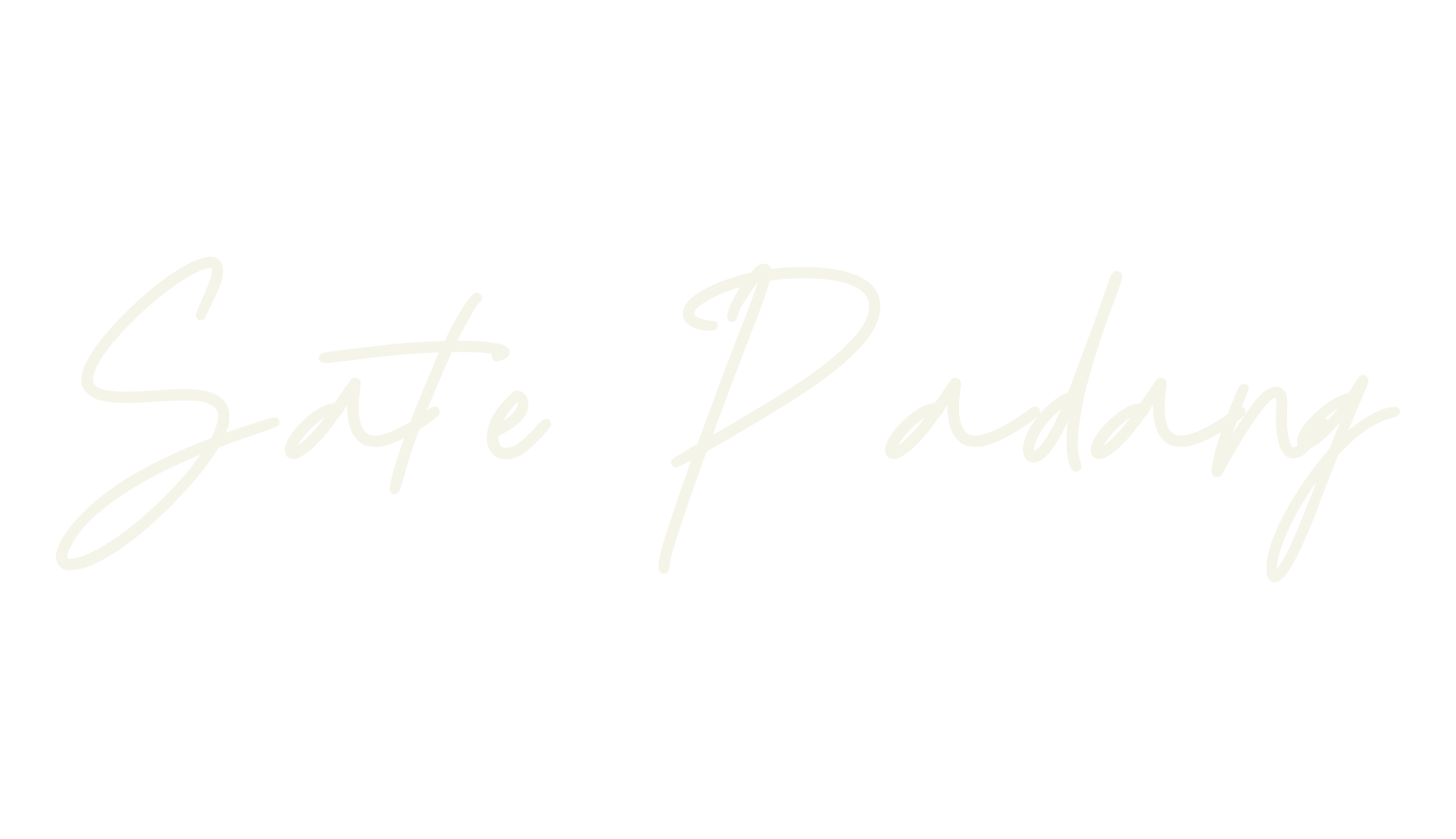 Sate Padang, wedding font preview
