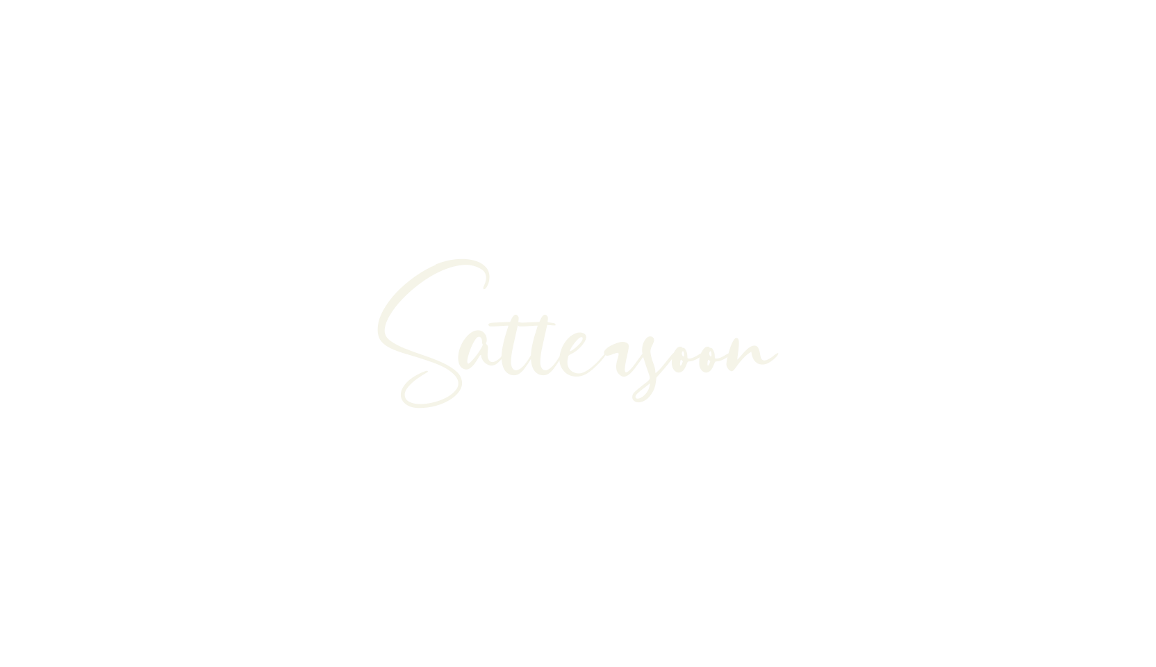 Sattersoon, signature font preview