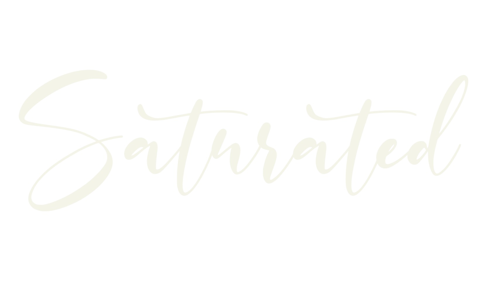 Saturated, fashion script font preview