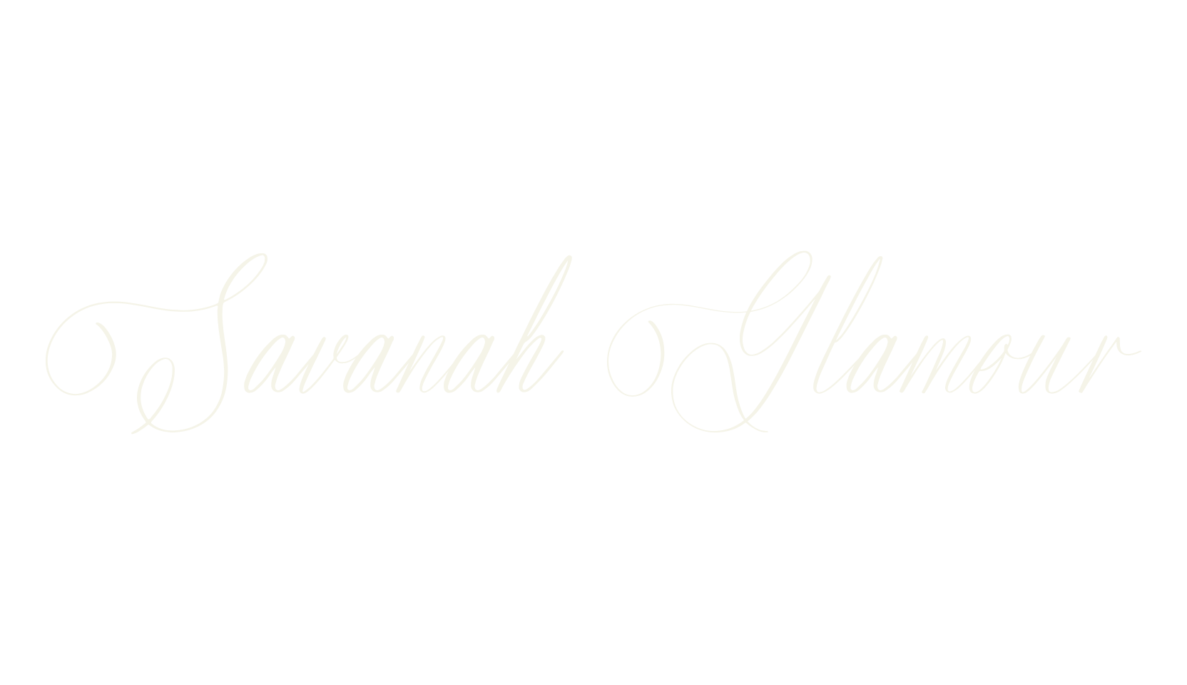 Savanah Glamour, script font preview