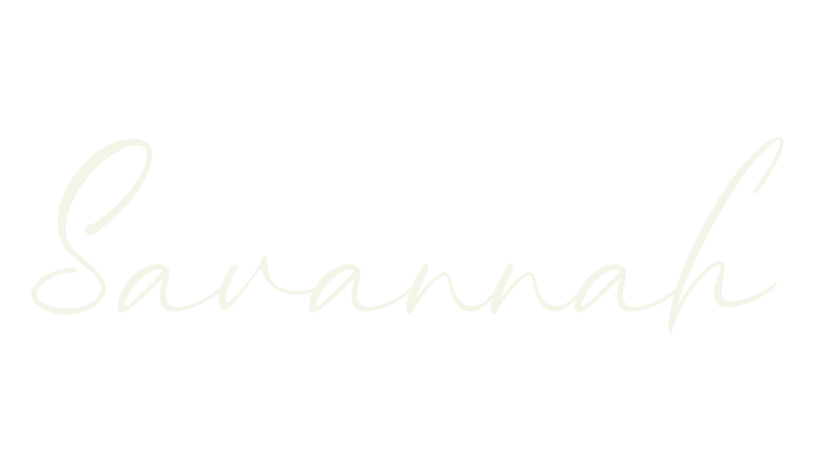 Savannah, handwritten font preview