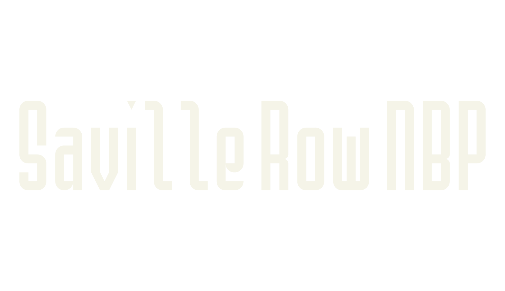 Saville Row NBP, art deco font preview