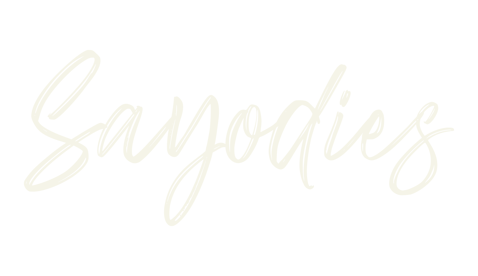 Sayodies, hand drawn font preview