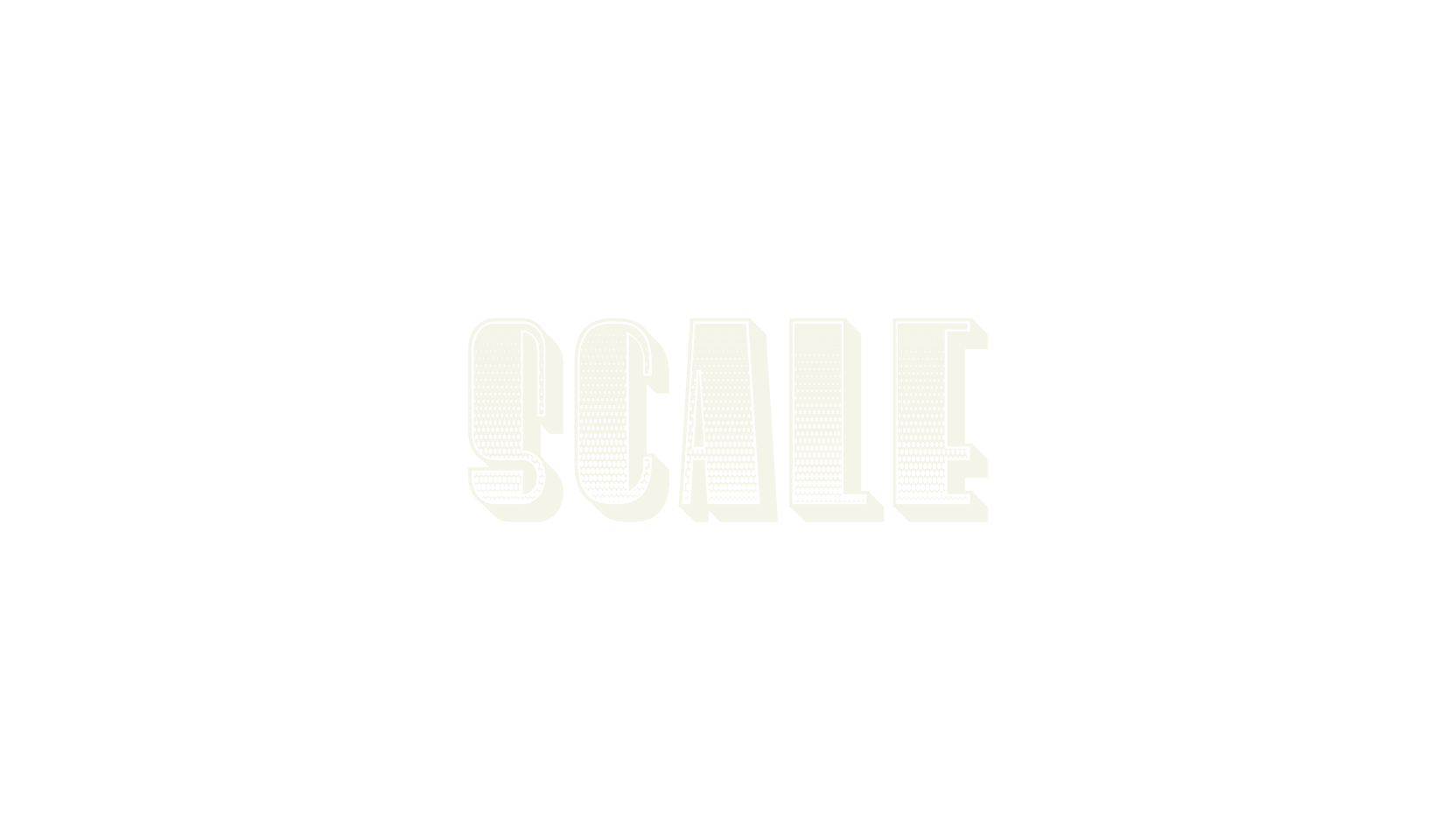 Scale, retro font preview