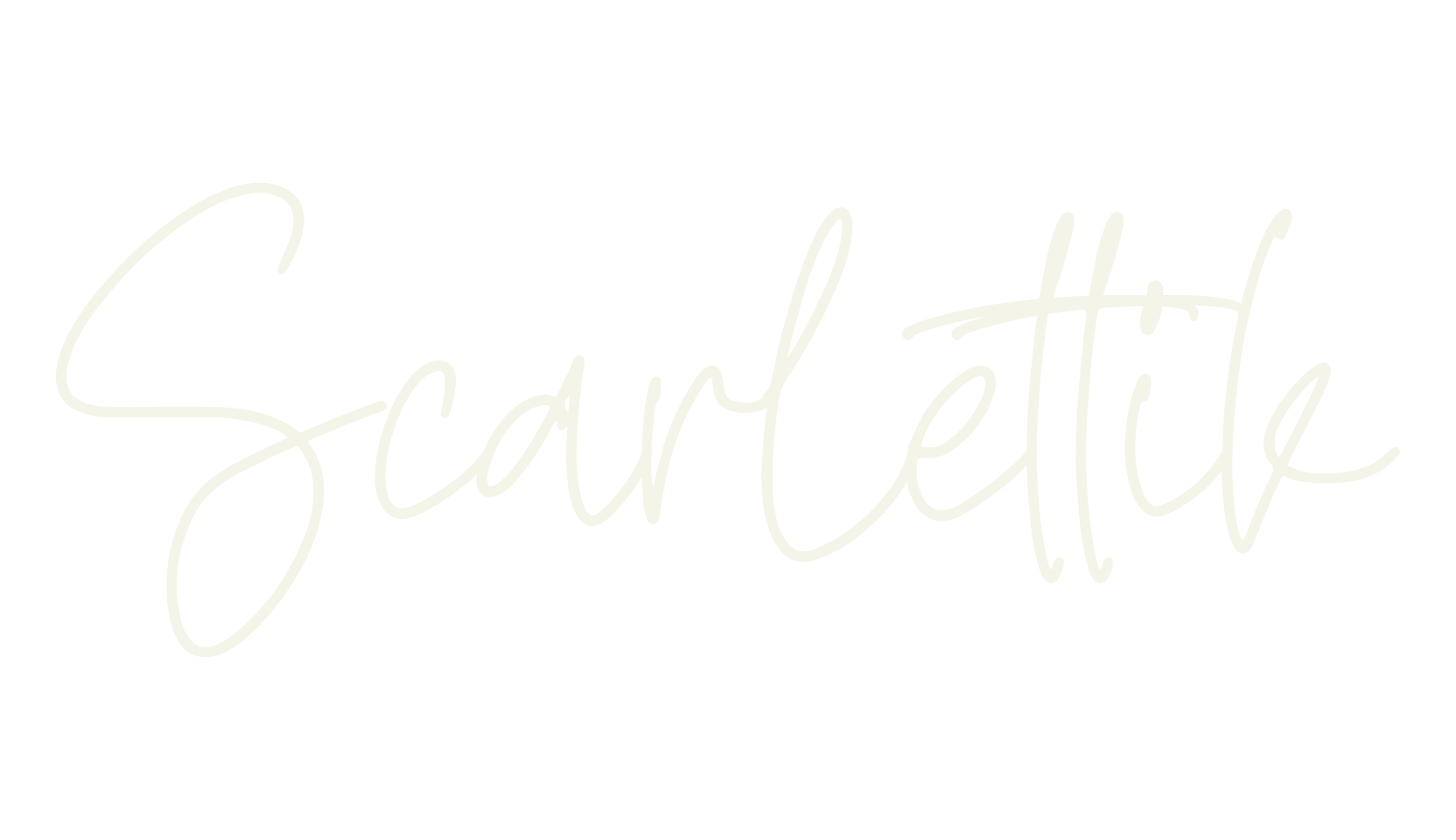 Scarlettik, script font preview