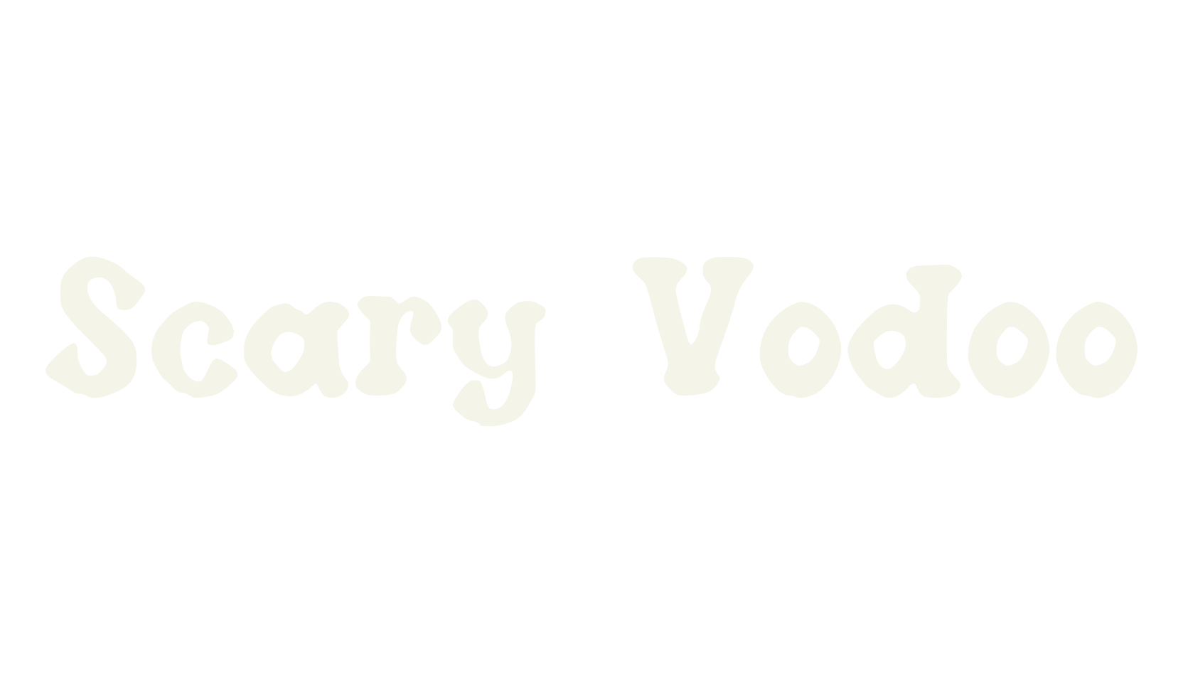Scary Vodoo, scary font preview