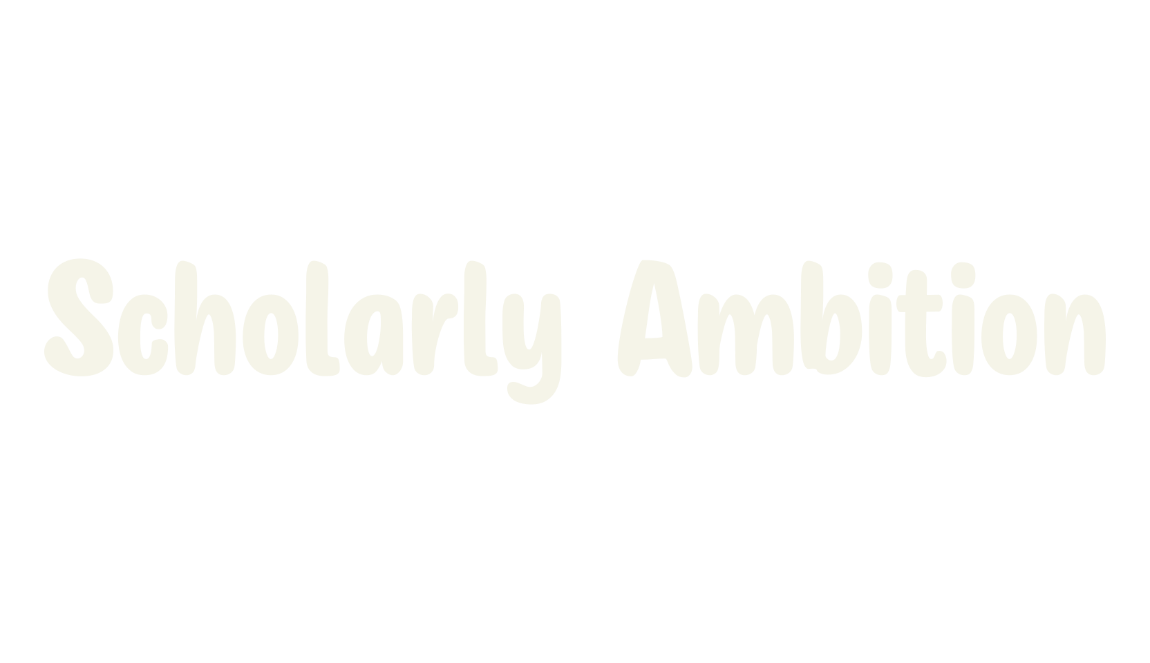Scholarly Ambition, display market font preview