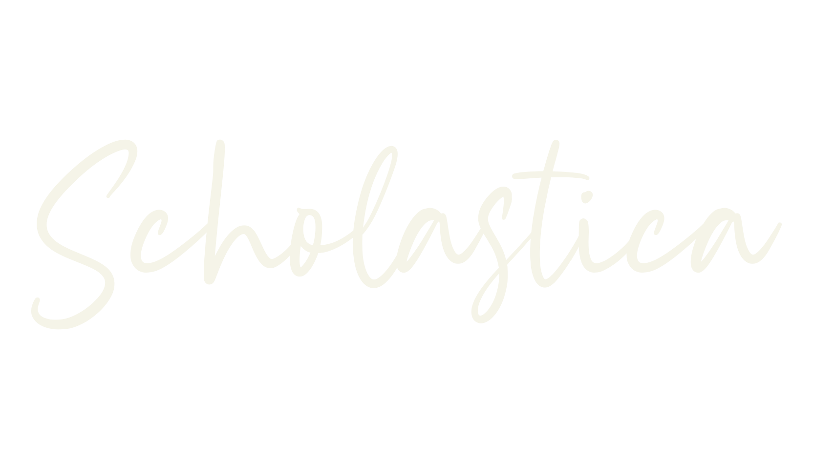 Scholastica, fashion script font preview