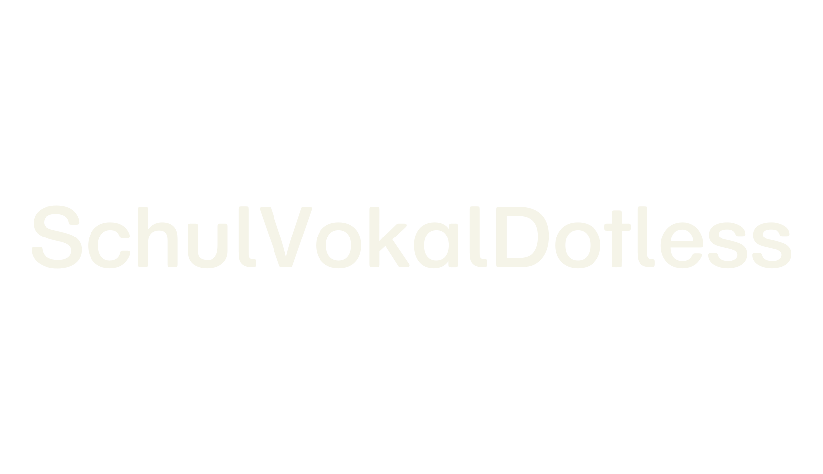 SchulVokalDotless, sans font preview