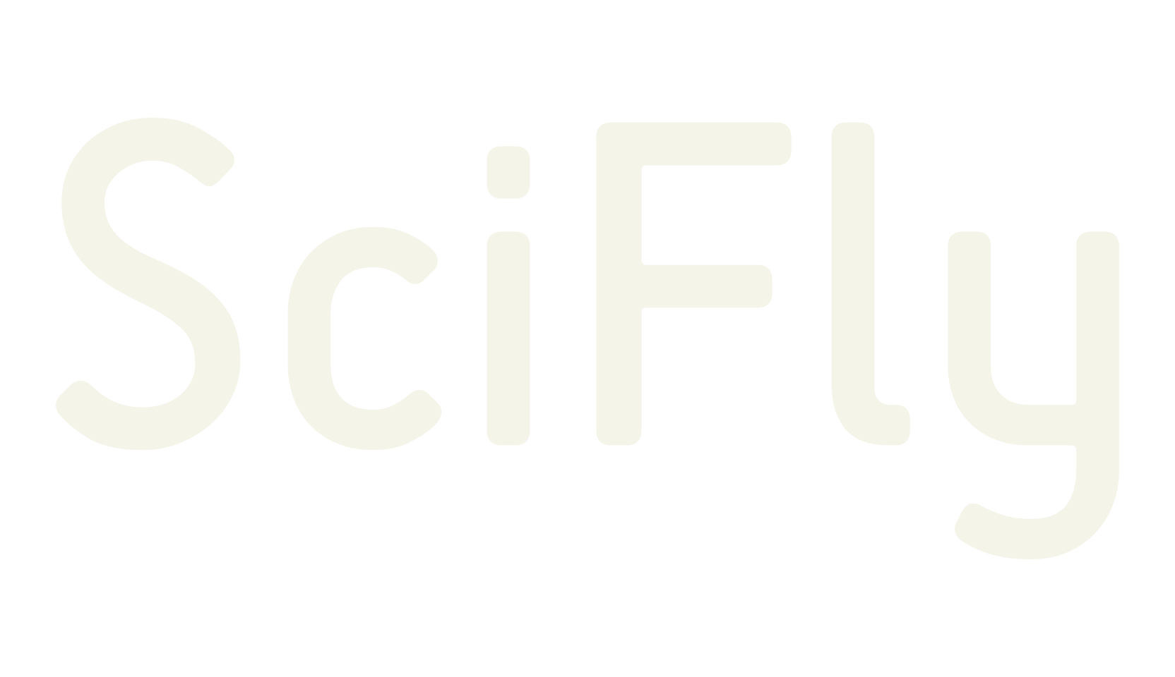 SciFly, sans serif font preview