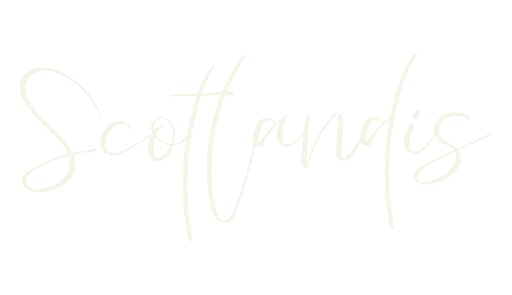Scotlandis, script font preview