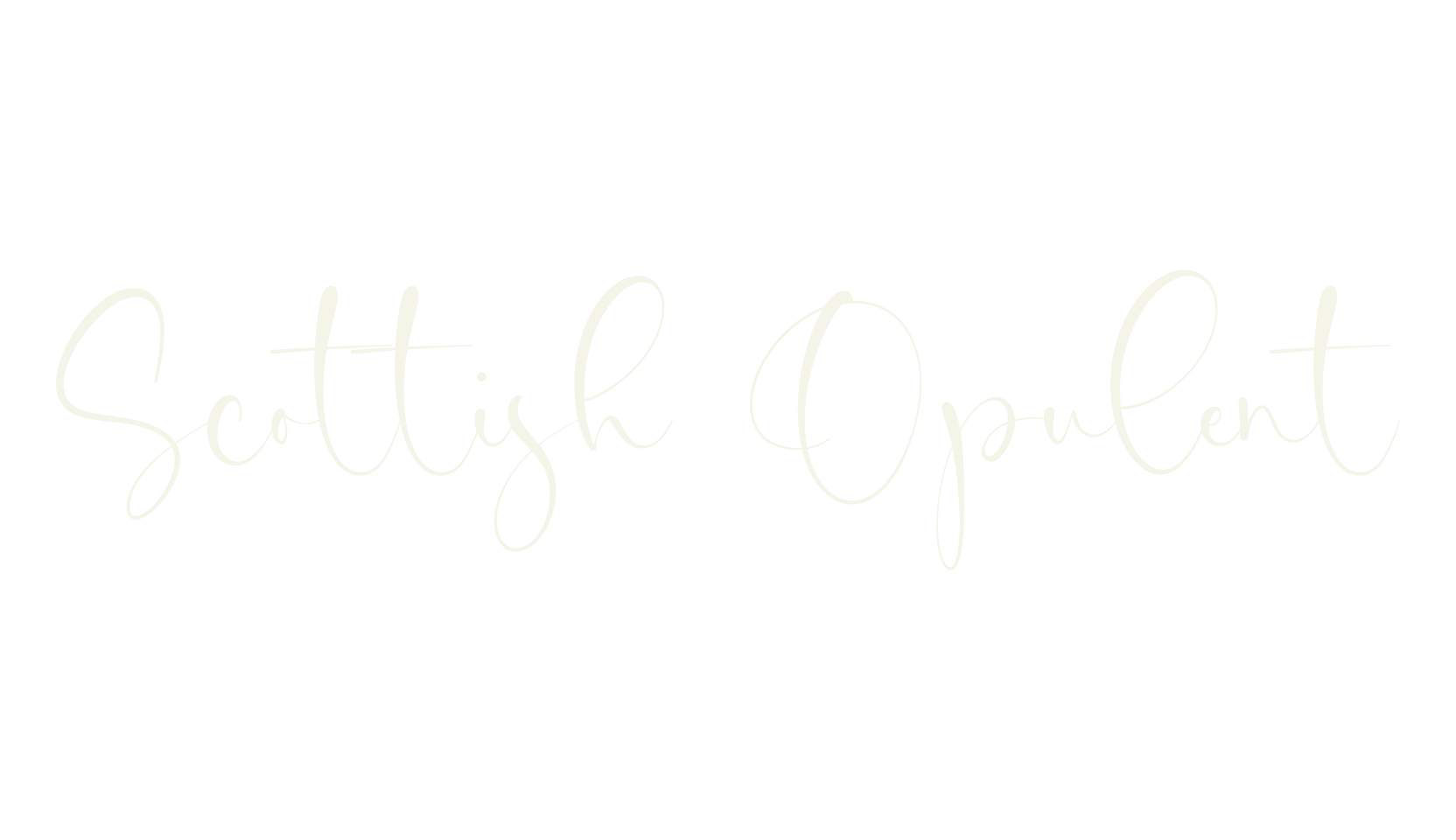 Scottish Opulent, calligraphy font preview