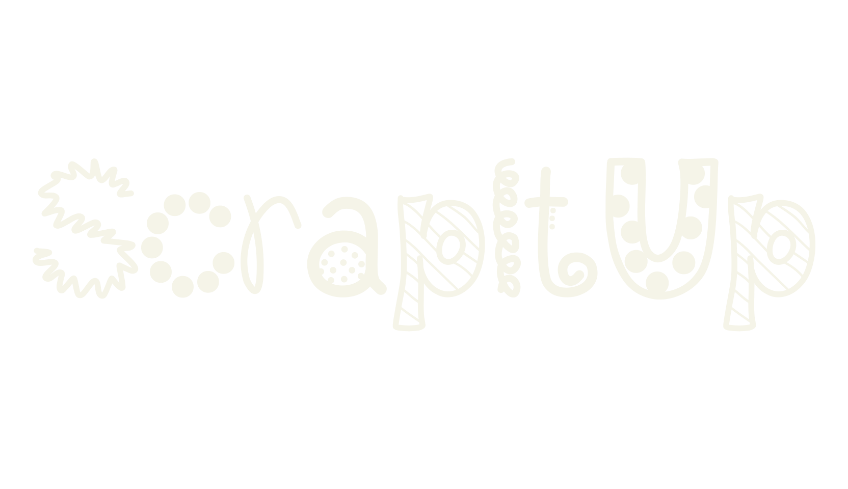 ScrapItUp, handwritten font preview