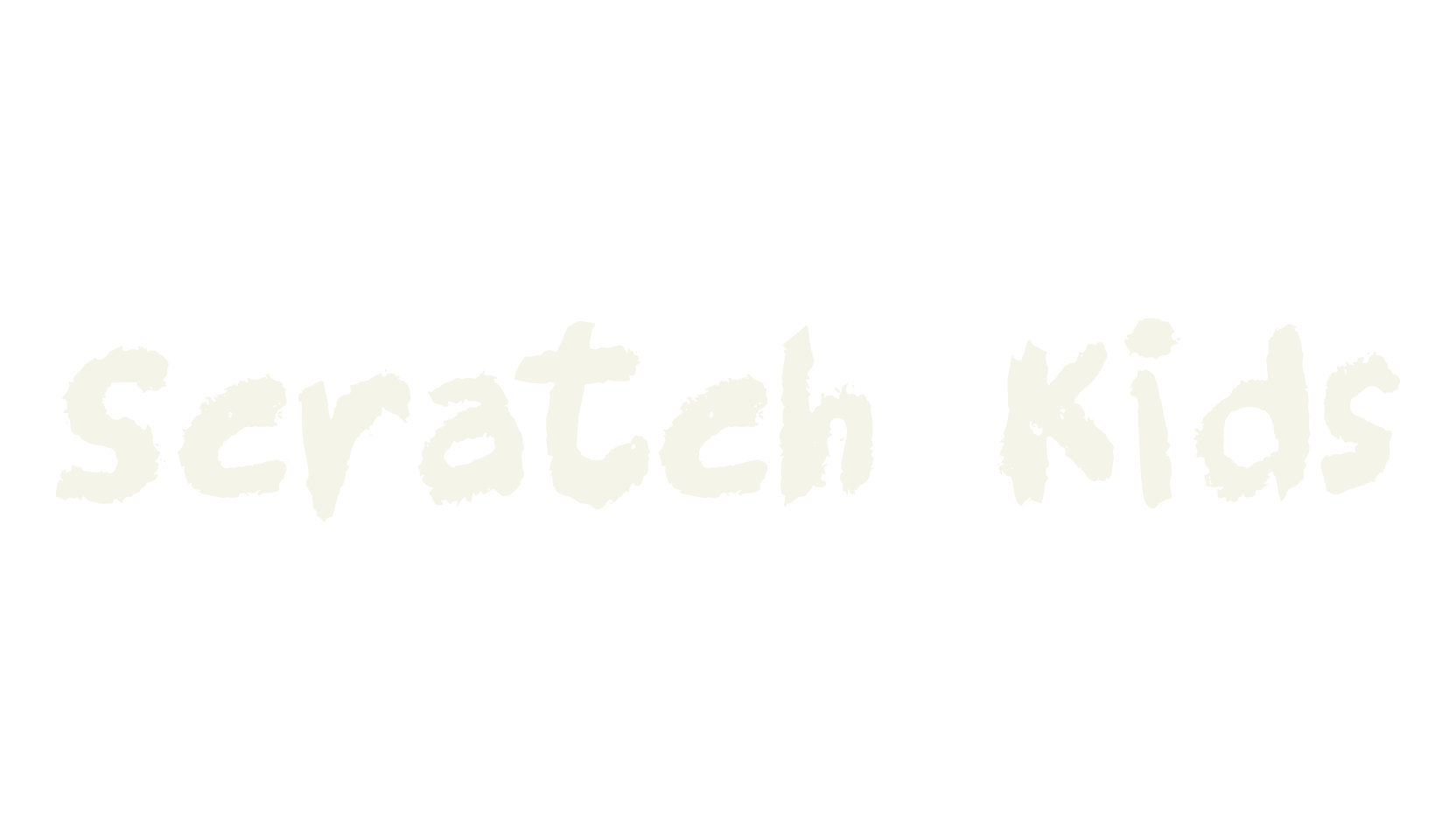 Scratch Kids, children font preview