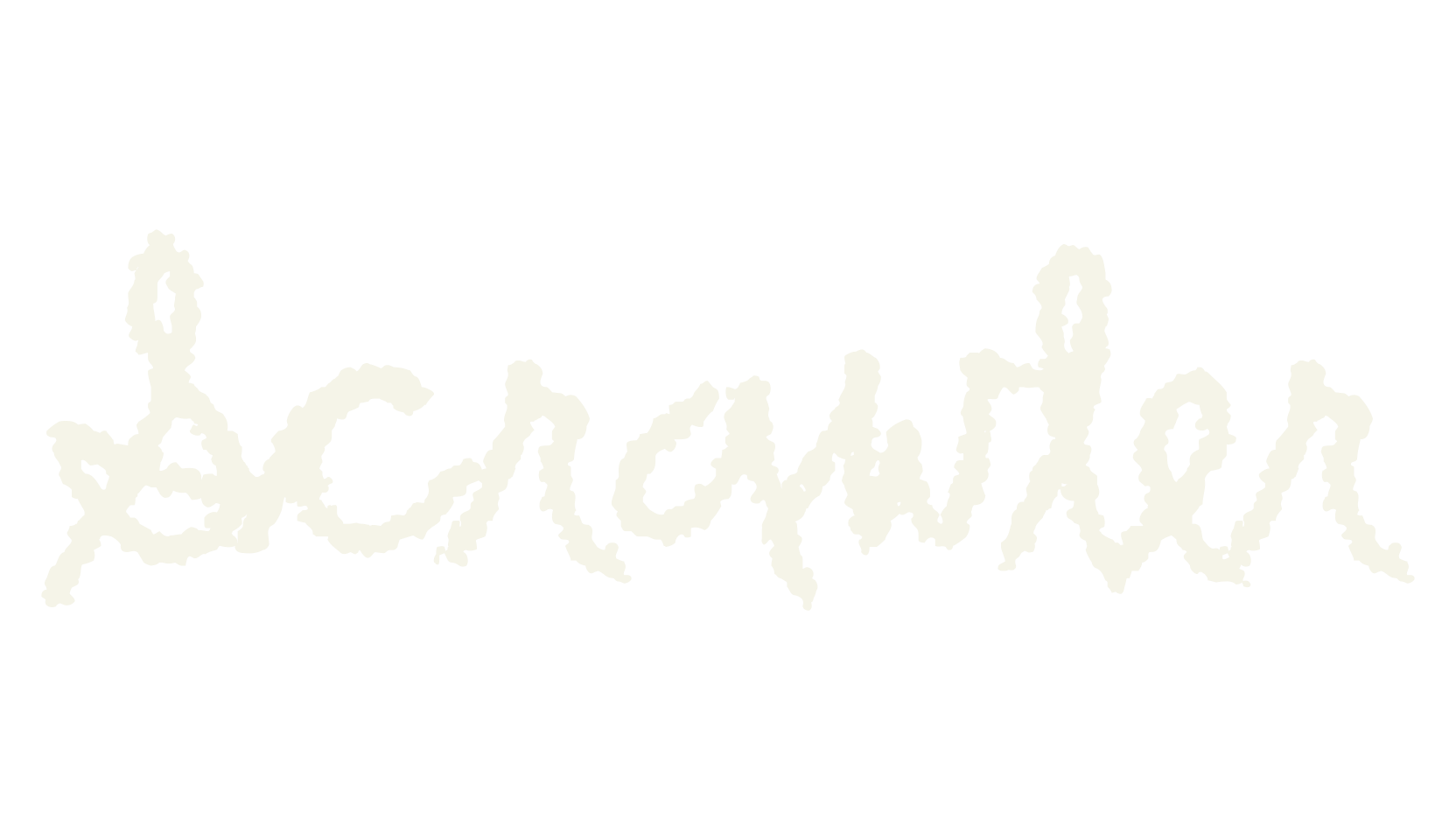 Scrawler, handwriting font preview
