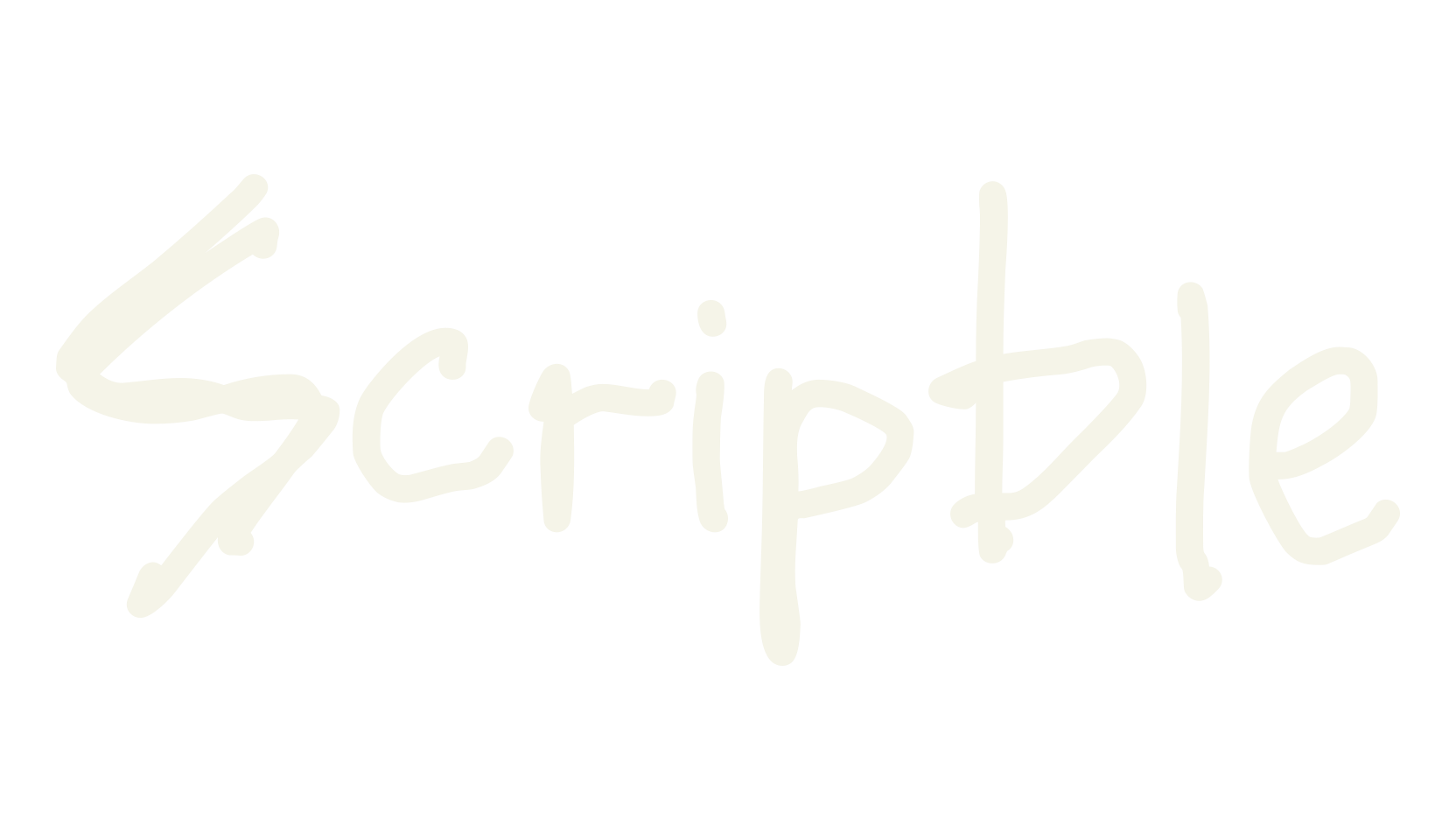 Scripble, handwriting font preview