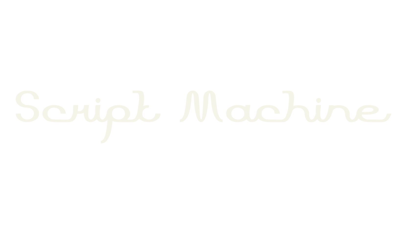 Script Machine, fashion script font preview
