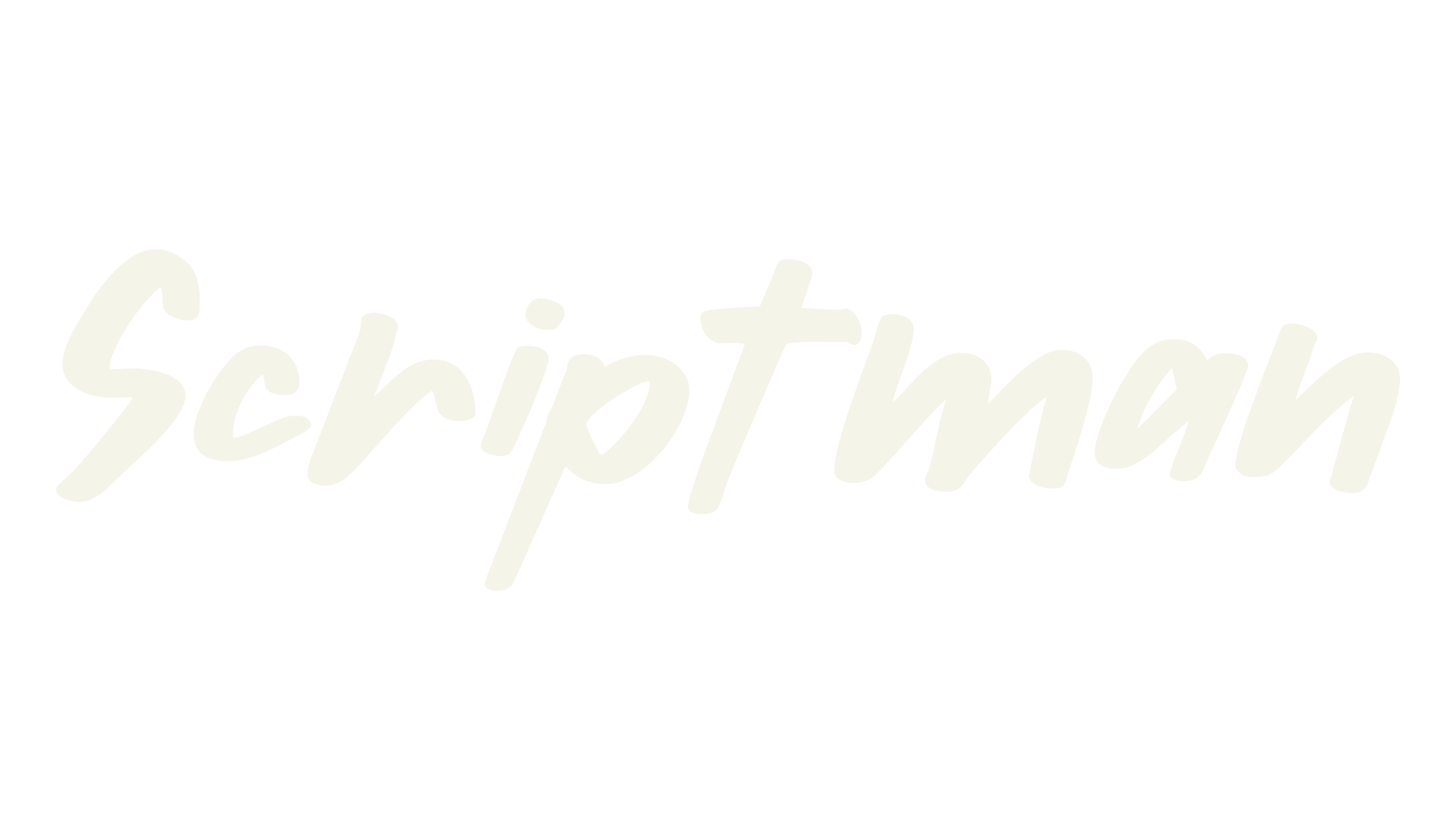 Scriptman, hand drawn font preview