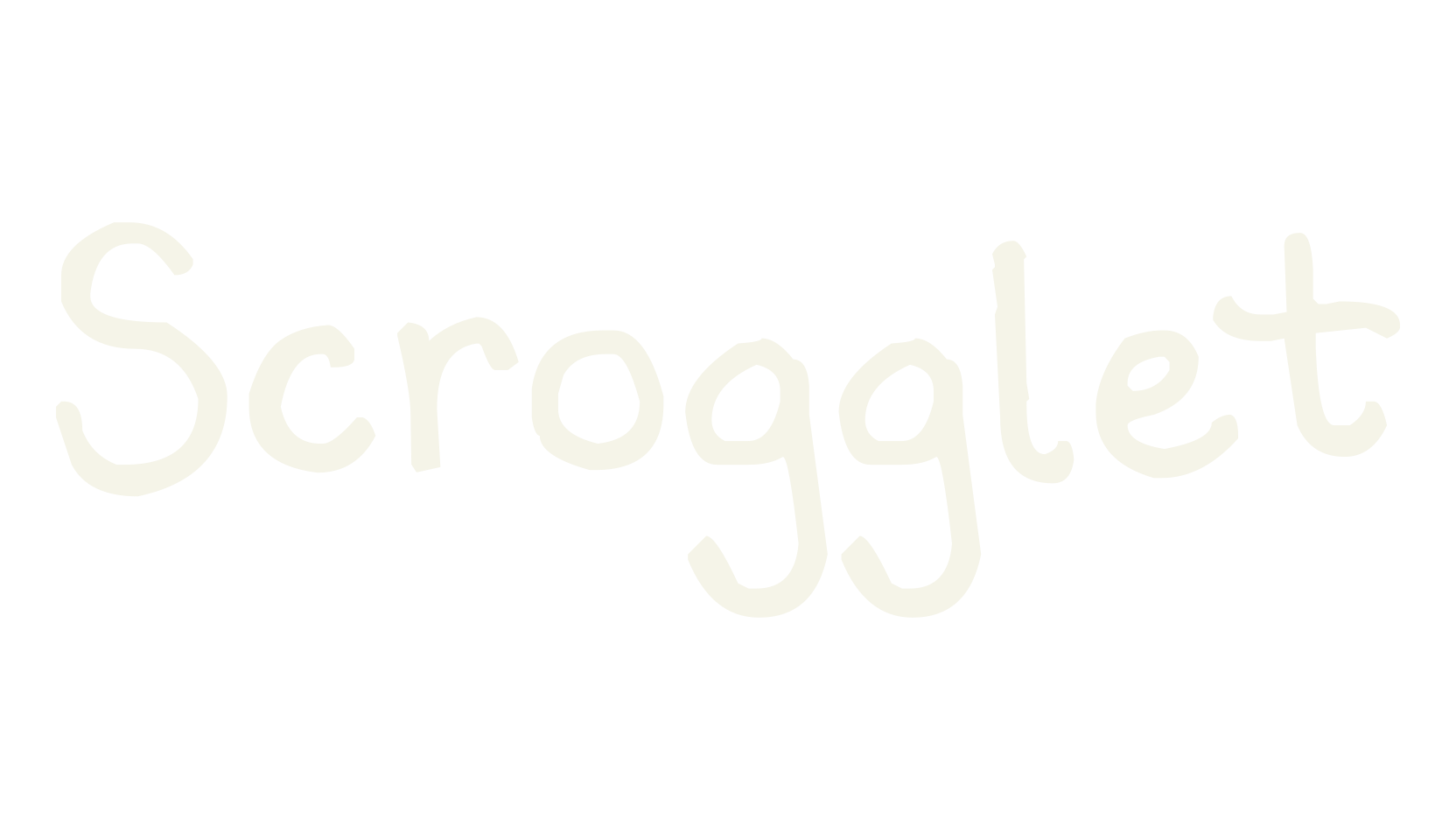 Scrogglet, display market font preview