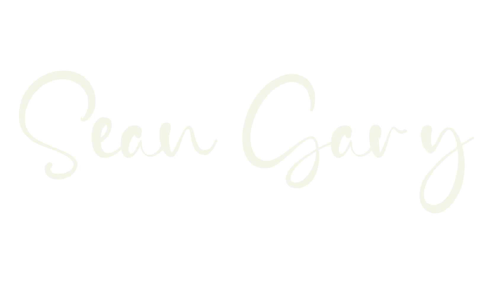 Sean Gary, lettering font preview