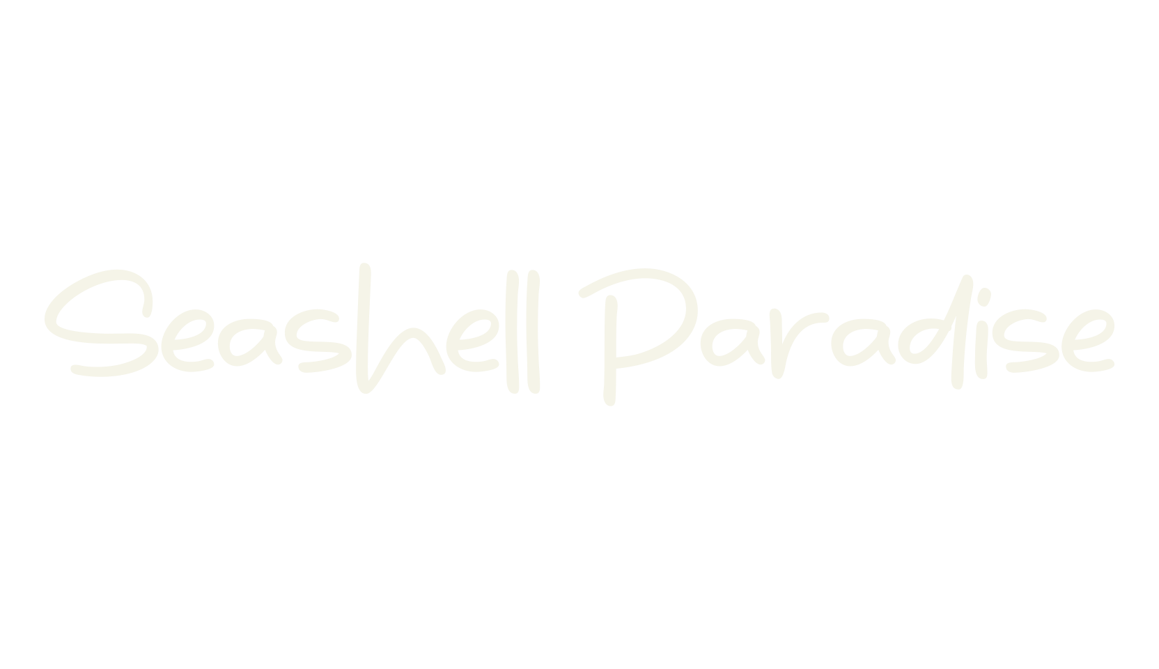 Seashell Paradise, children font preview