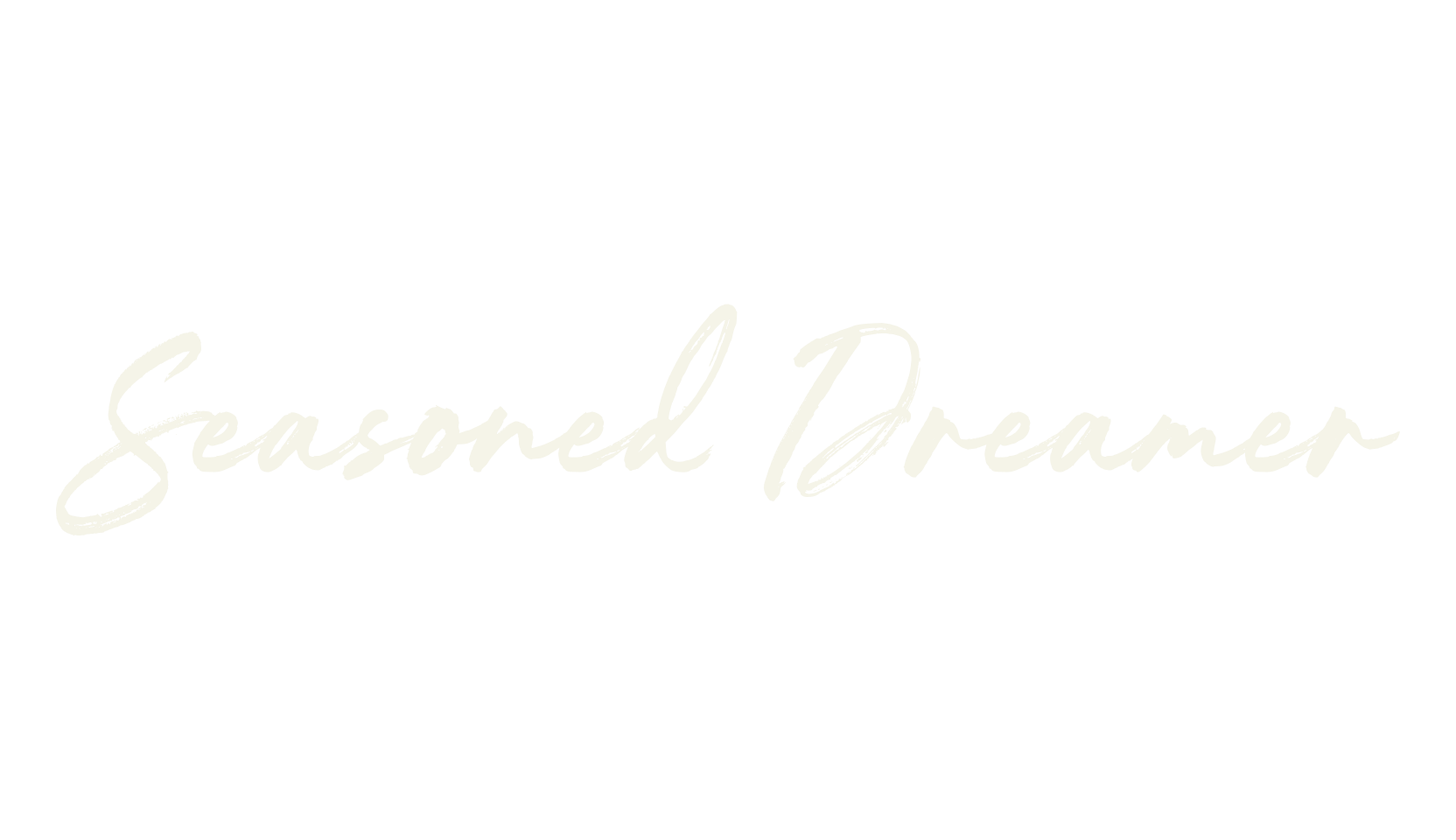 Seasoned Dreamer, calligraphy font preview