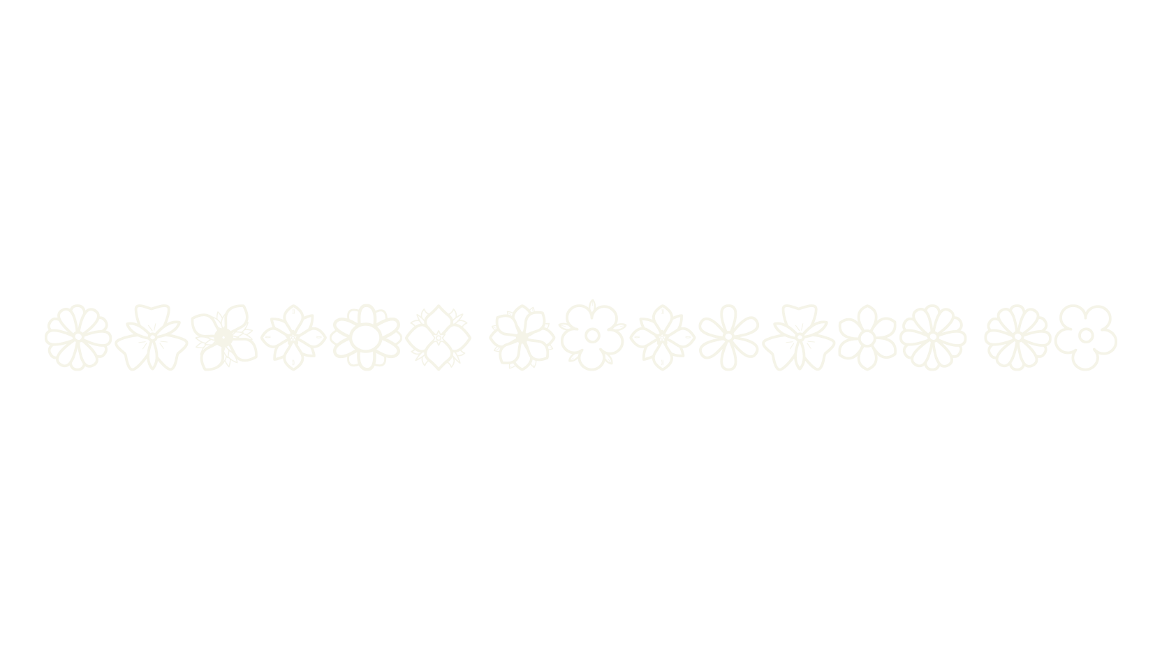 Second Flowers St, flower font preview