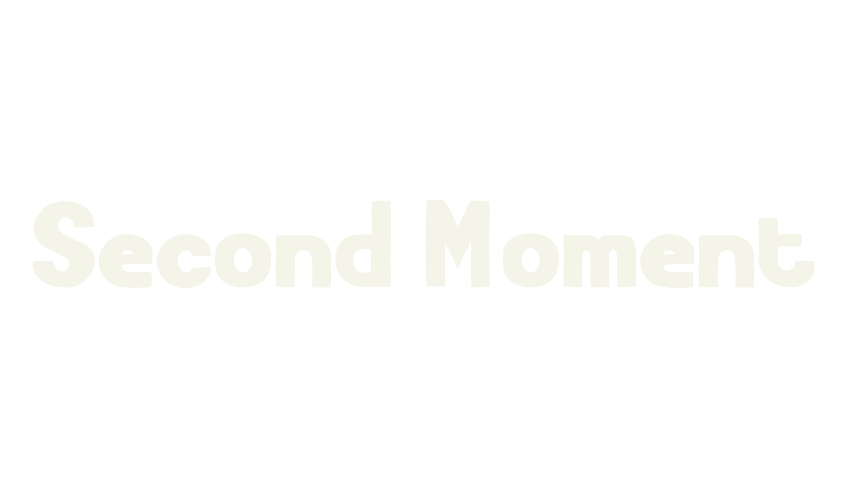 Second Moment, kindergarten font preview