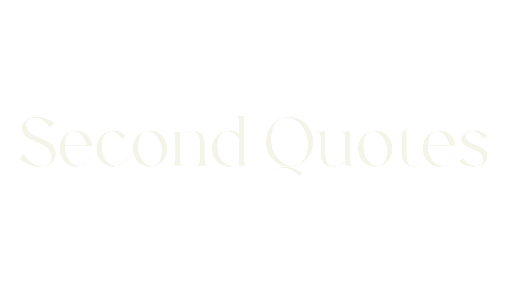Second Quotes, serif font preview