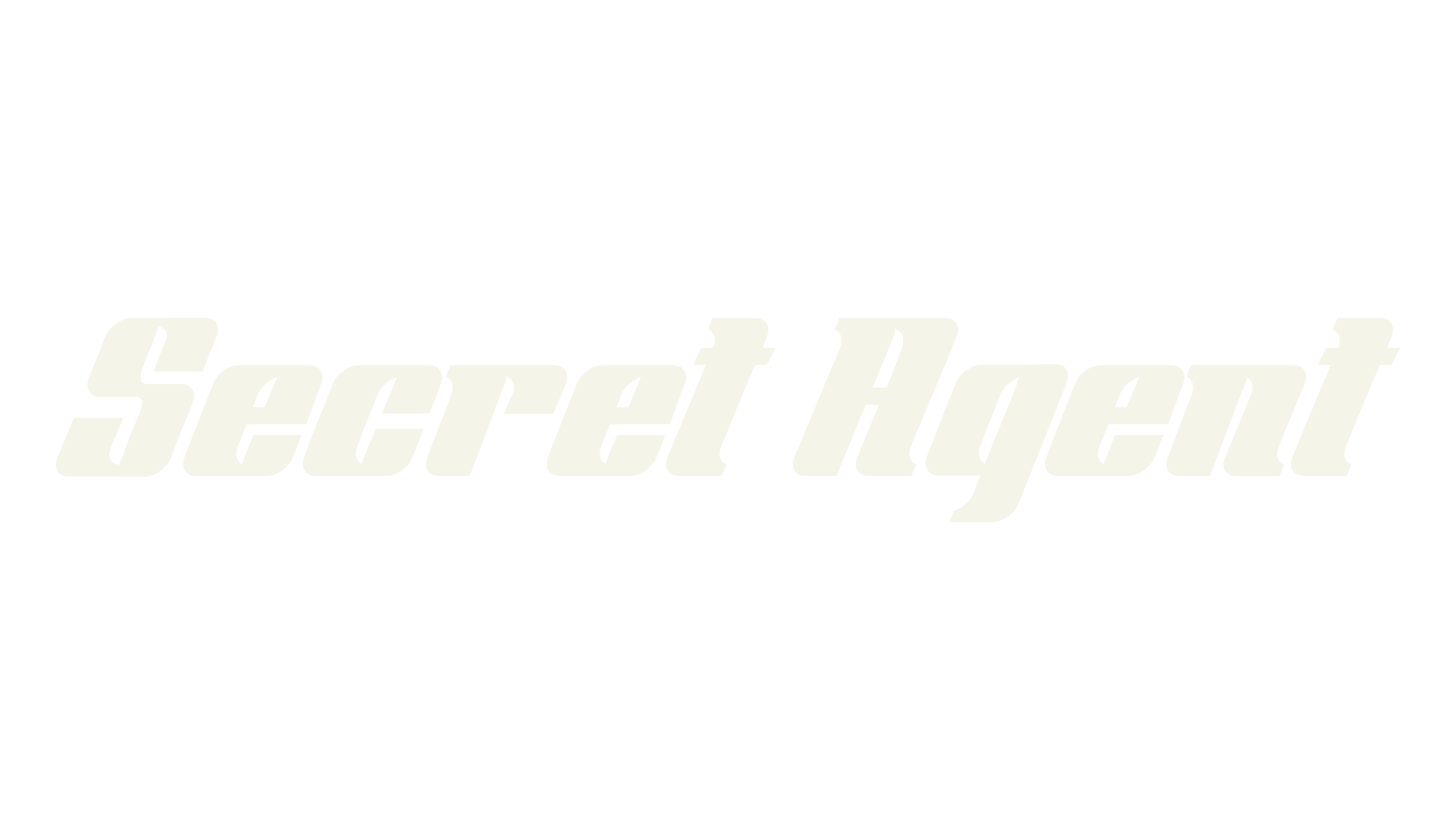 Secret Agent, fashion script font preview