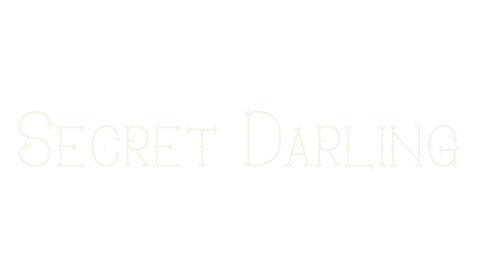 Secret Darling, serif font preview