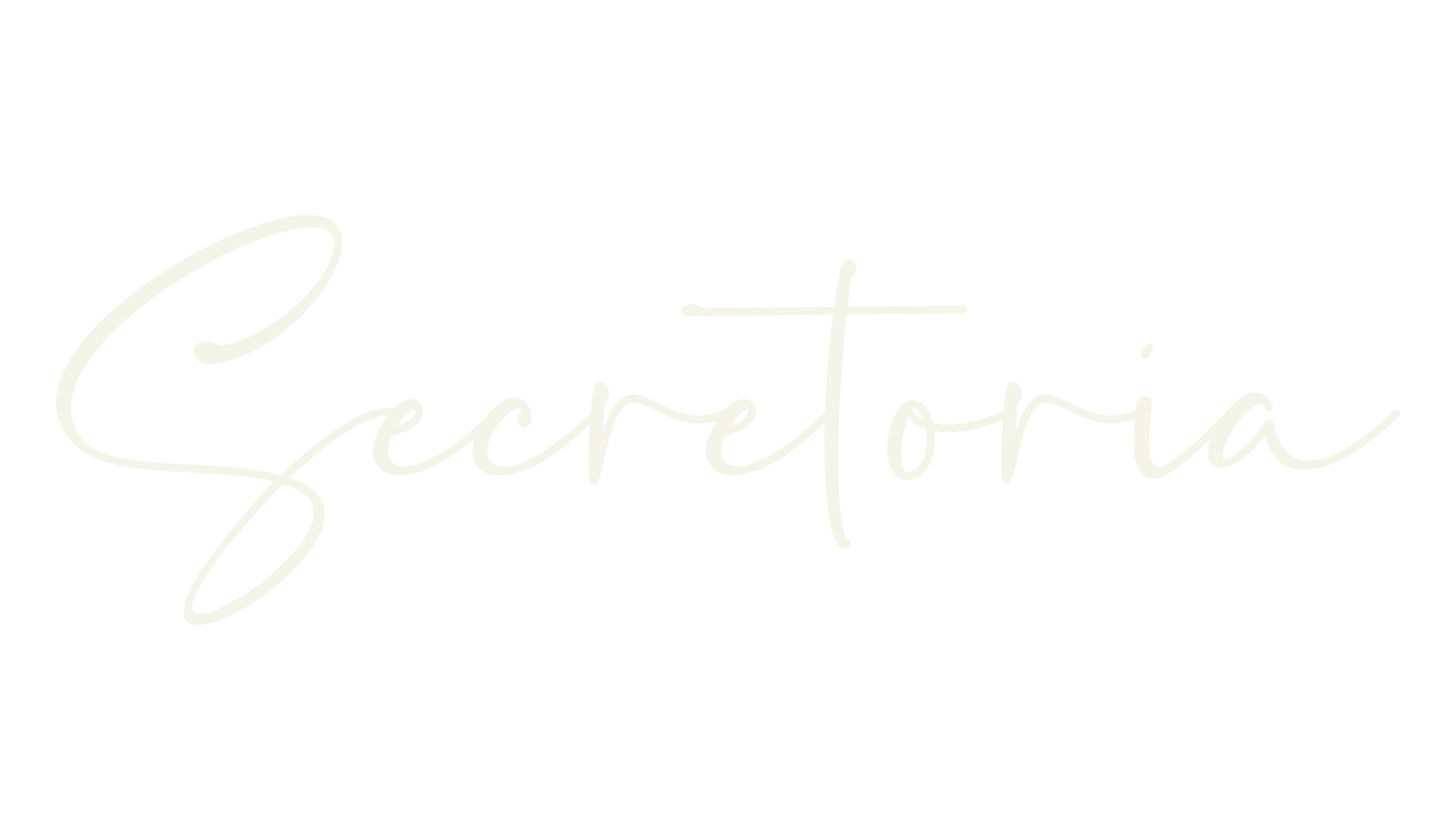 Secretoria, calligraphy font preview
