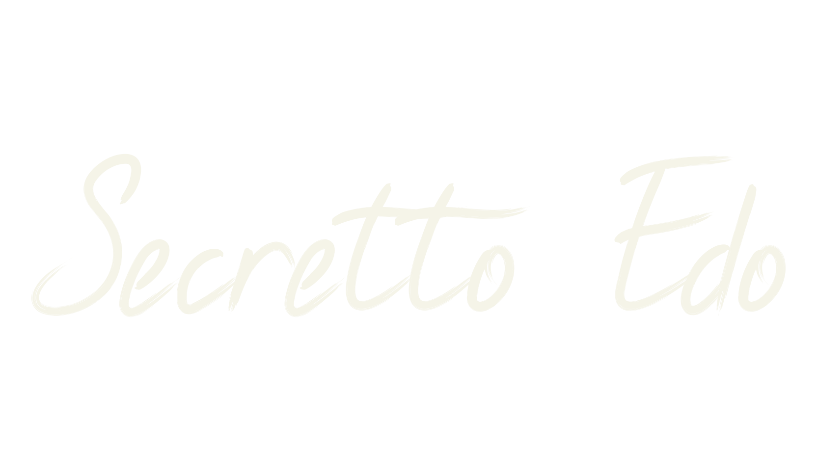 Secretto Edo, flyer font preview