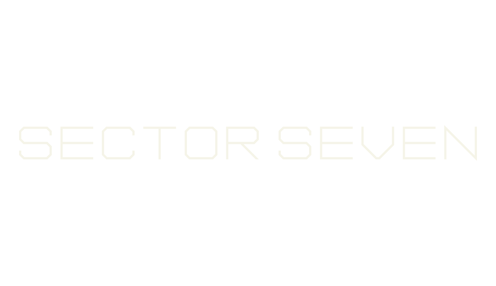 Sector Seven, display market font preview