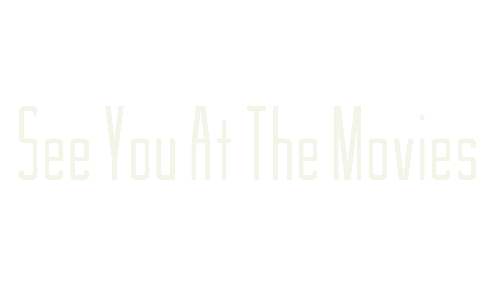 See You At The Movies, sans font preview
