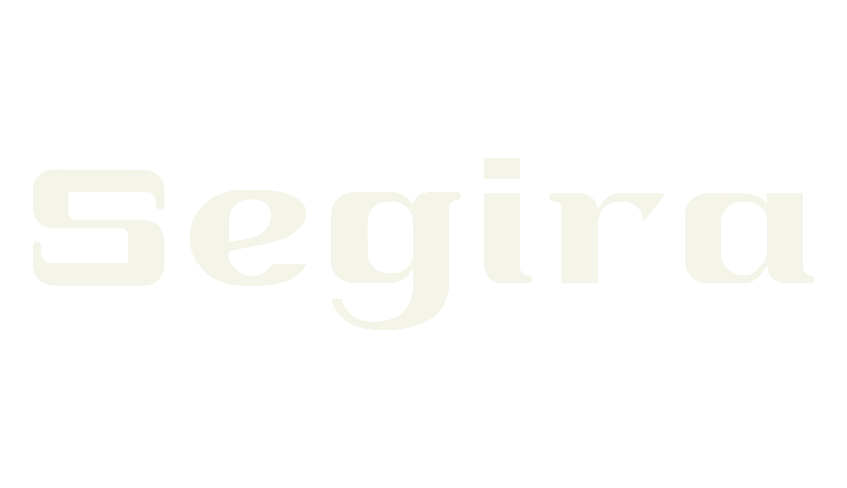 Segira, sans serif font preview