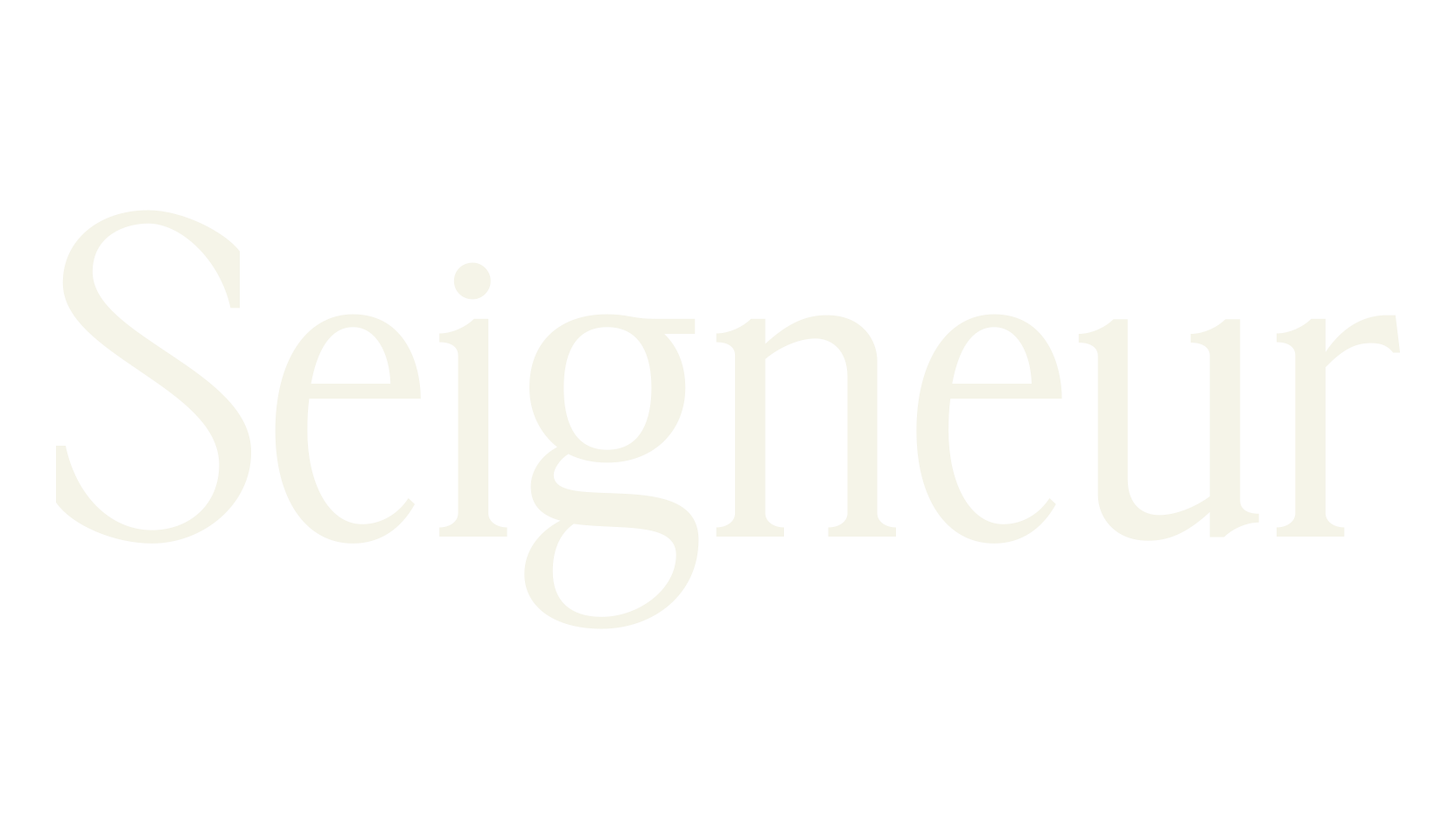 Seigneur, letter font preview