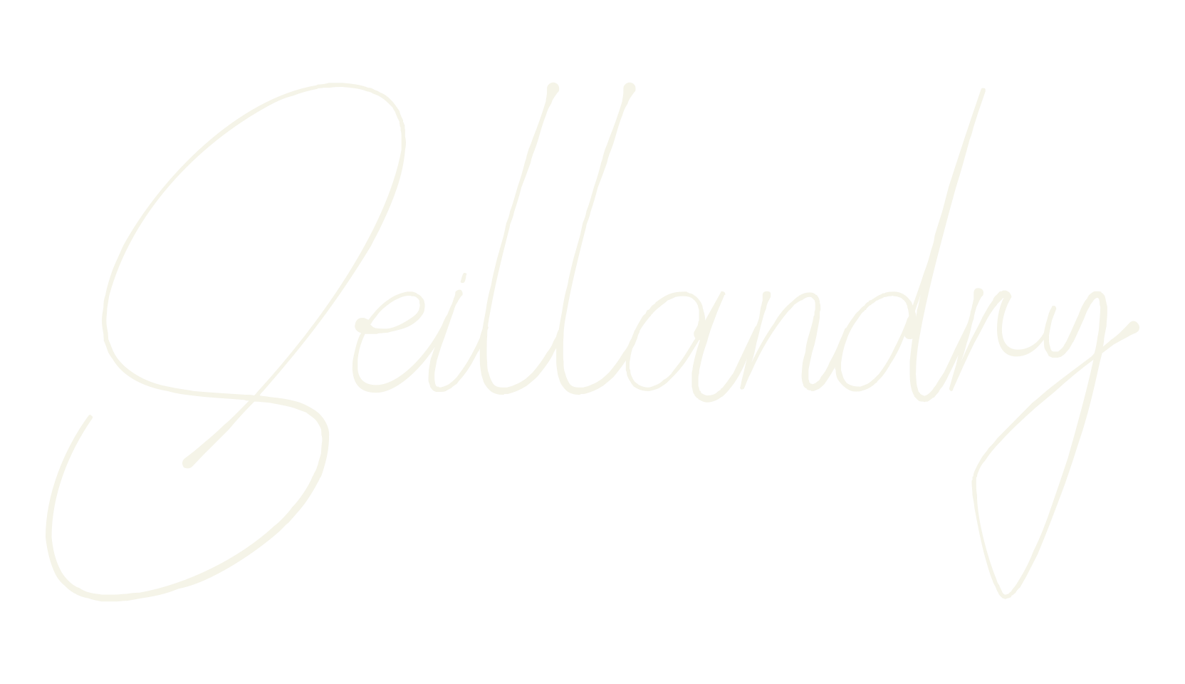 Seillandry, hand lettering font preview