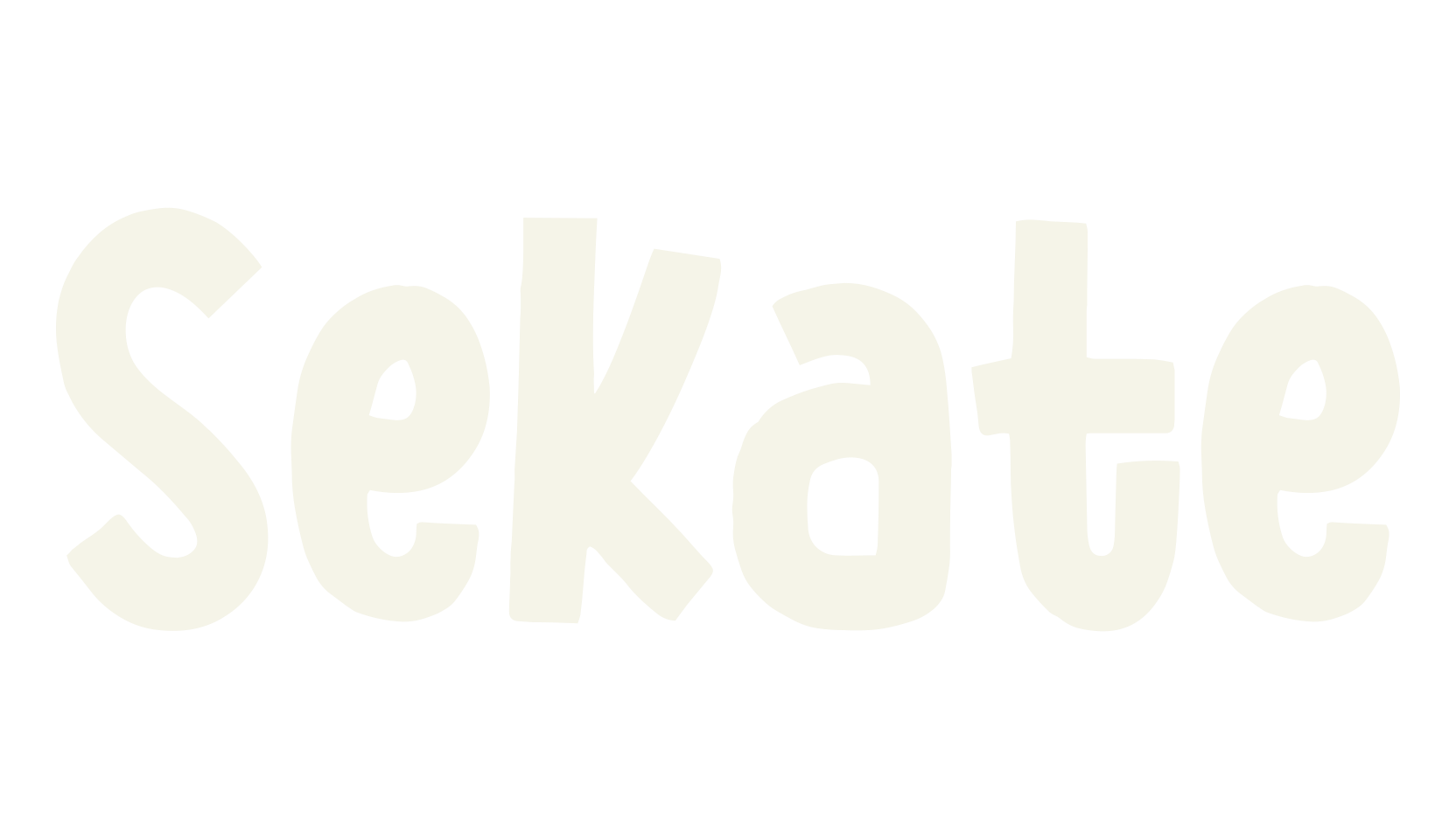 Sekate, display market font preview