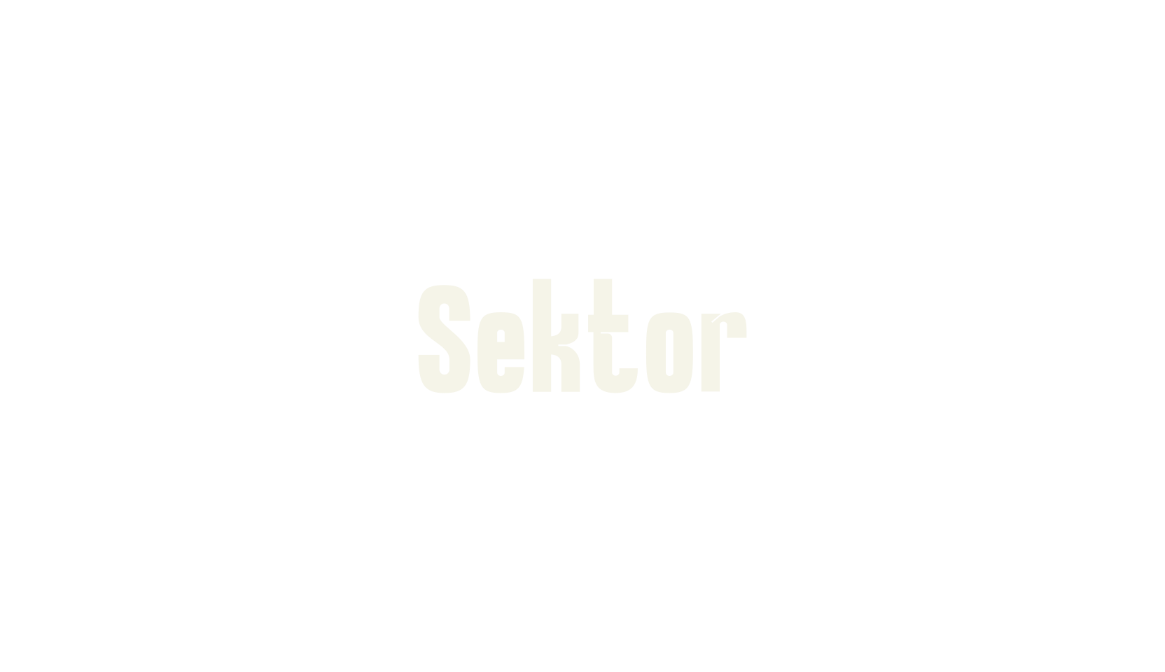 Sektor, sans serif font preview